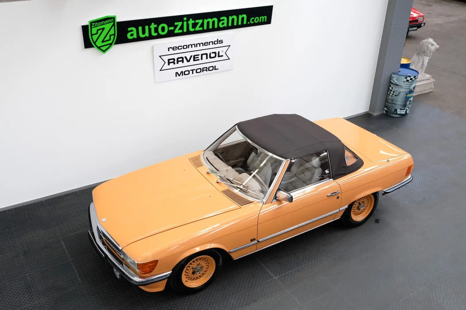 Mercedes-Benz SL 280 BB MANUFAKTUR /1.HAND/UNIKAT/WENIG KM Orange - 1