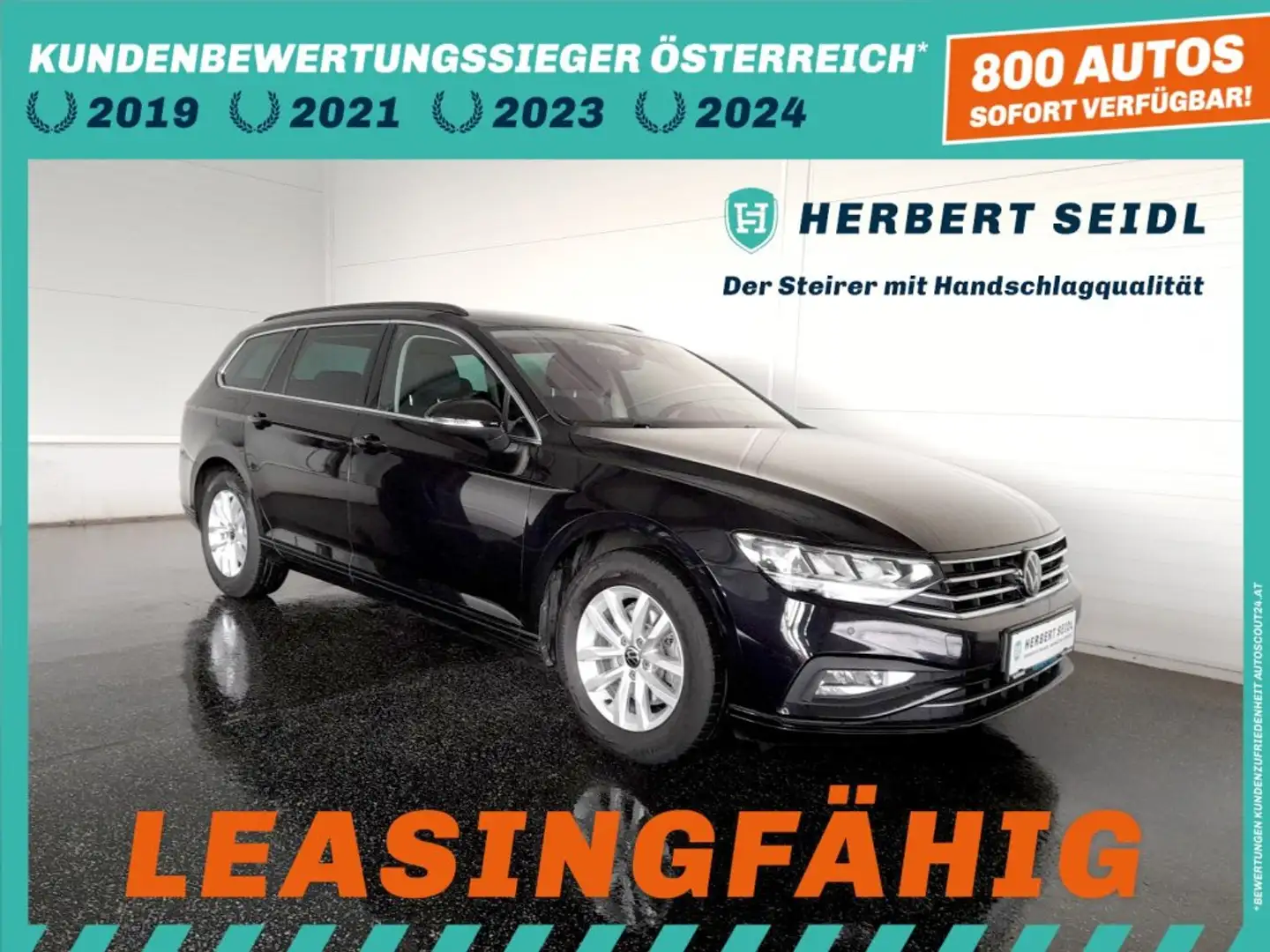 Volkswagen Passat Variant BUSINESS 2,0 TDI DSG *LED / NAVI / ACC / KAMERA / SPORTMASSAGESITZ MIT MEMORY / E-KLAPPE* Schwarz - 1