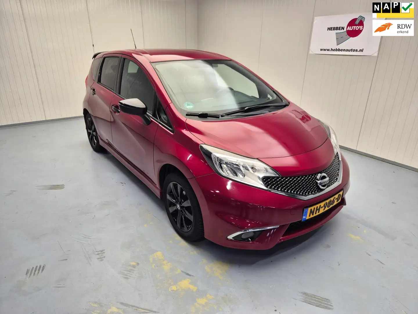 Nissan Note 1.2 Black Edition Navi Ecc Cruise Control Alu Velg Rot - 1