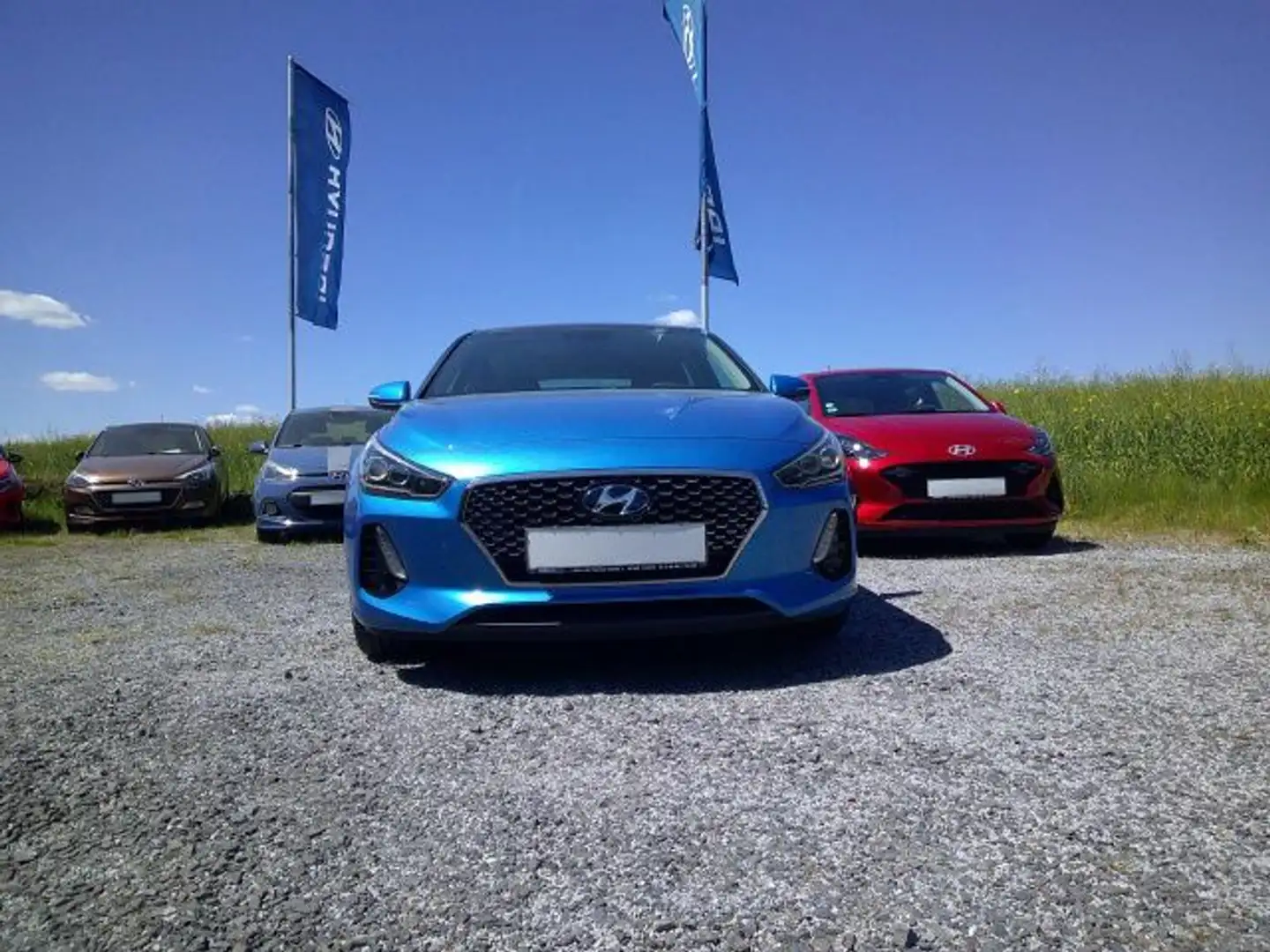 Hyundai i30 1.6 CRDI Premium Bluetooth LED Klima Albastru - 2