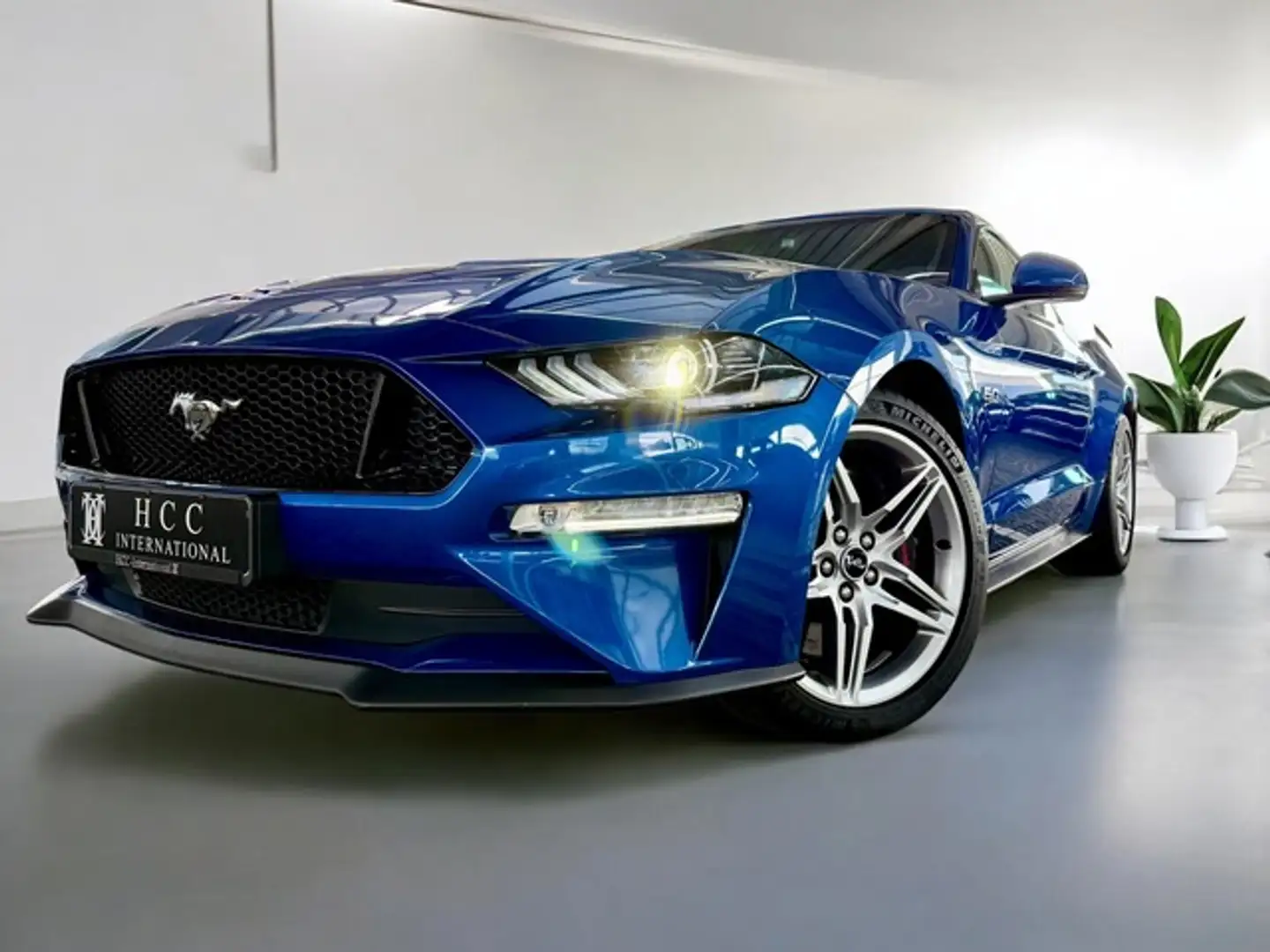 Ford Mustang GT V8 5.0 Aut. 1.Hd | Deutsch Unfallfrei Azul - 1