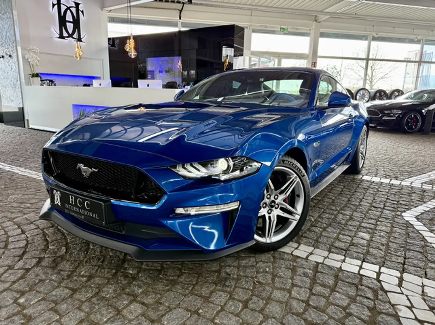 Ford Mustang GT V8 5.0 Aut. 1.Hd | Deutsch Unfallfrei Azul - 2