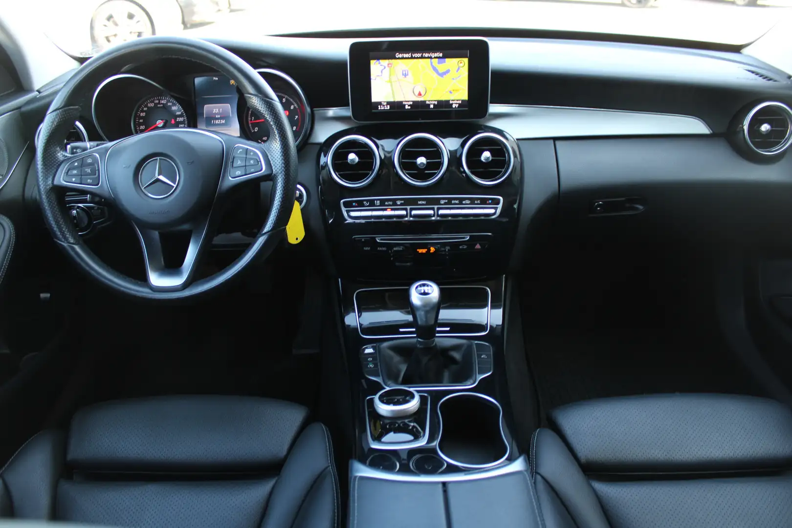 Mercedes-Benz C 180 Estate Prestige LEDER PANORAMADAK BURMESTER TREKHA Grijs - 2