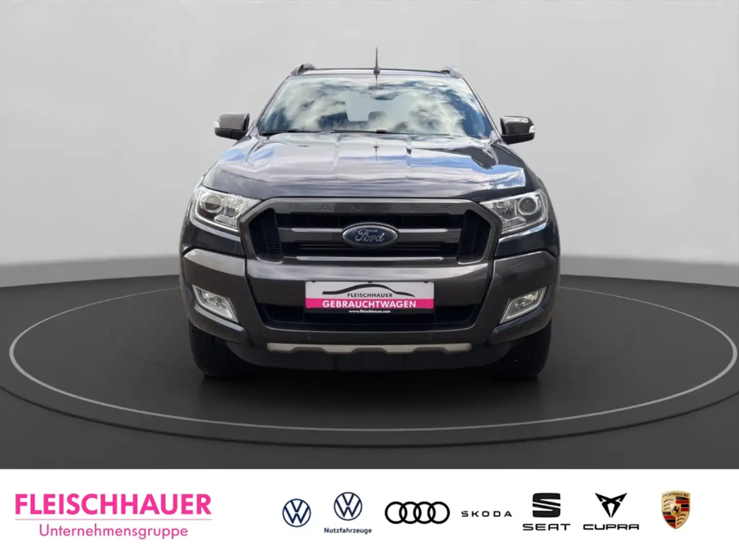 Ford Ranger Wildtrak 2.2 TDCi 4x4 Doppekabine AHK Navi Grigio - 2