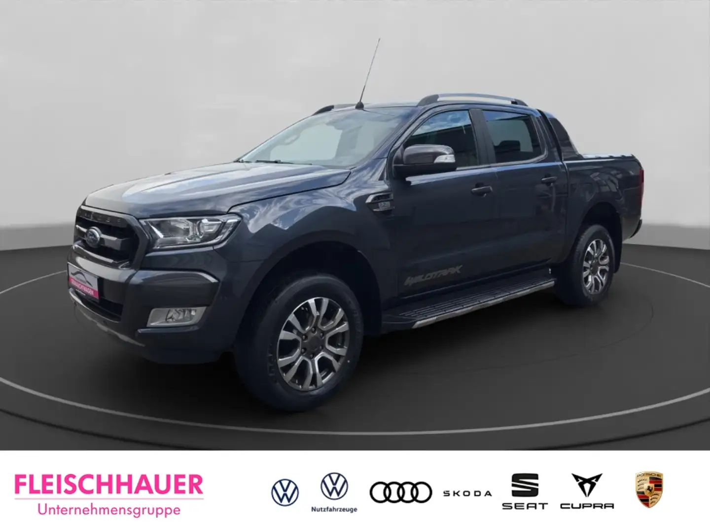 Ford Ranger Wildtrak 2.2 TDCi 4x4 Doppekabine AHK Navi Grigio - 1