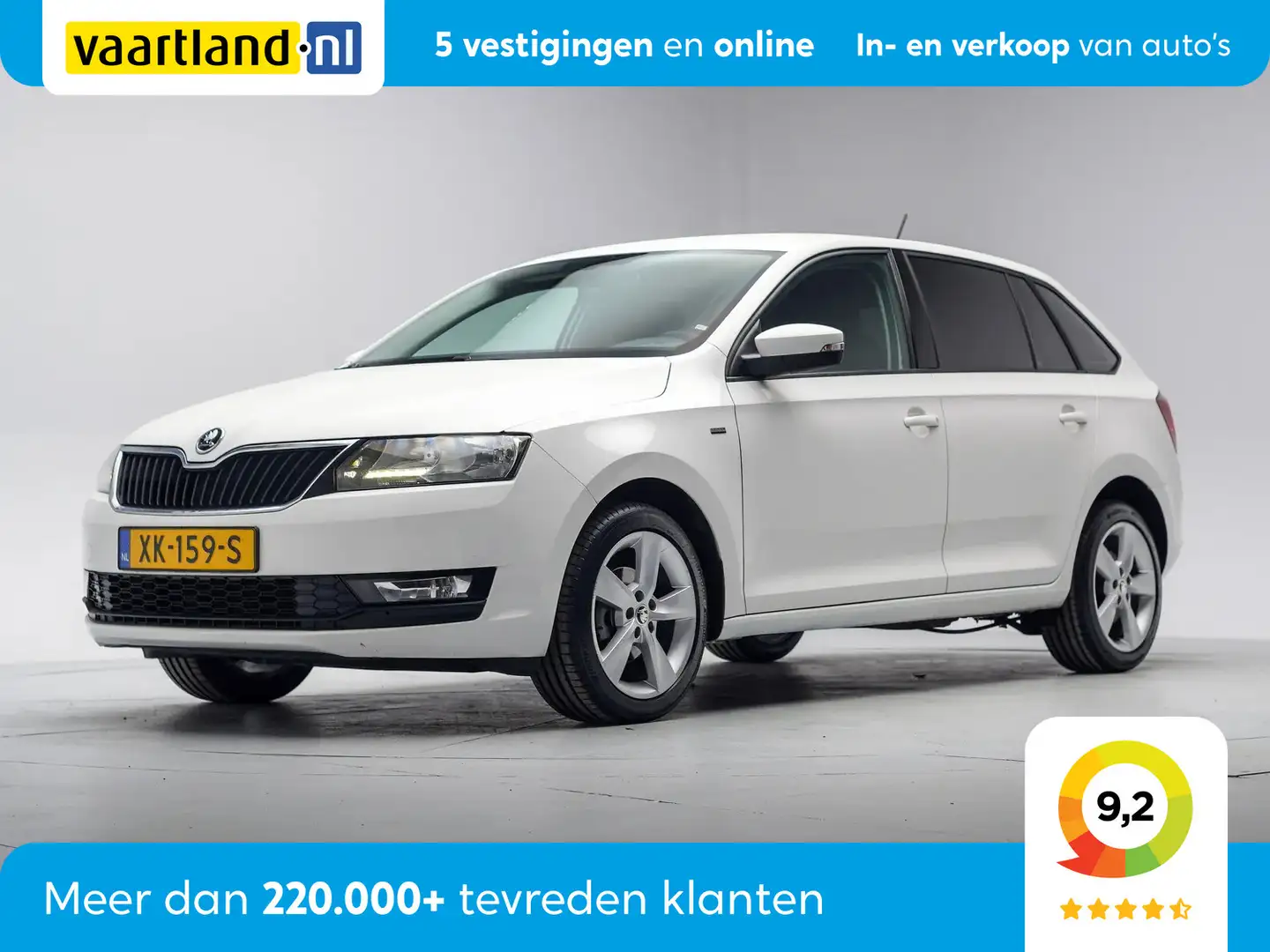 Skoda Rapid/Spaceback 1.0 TSI Greentech Clever [ Navigatie Stoelverwarmi Blanc - 1