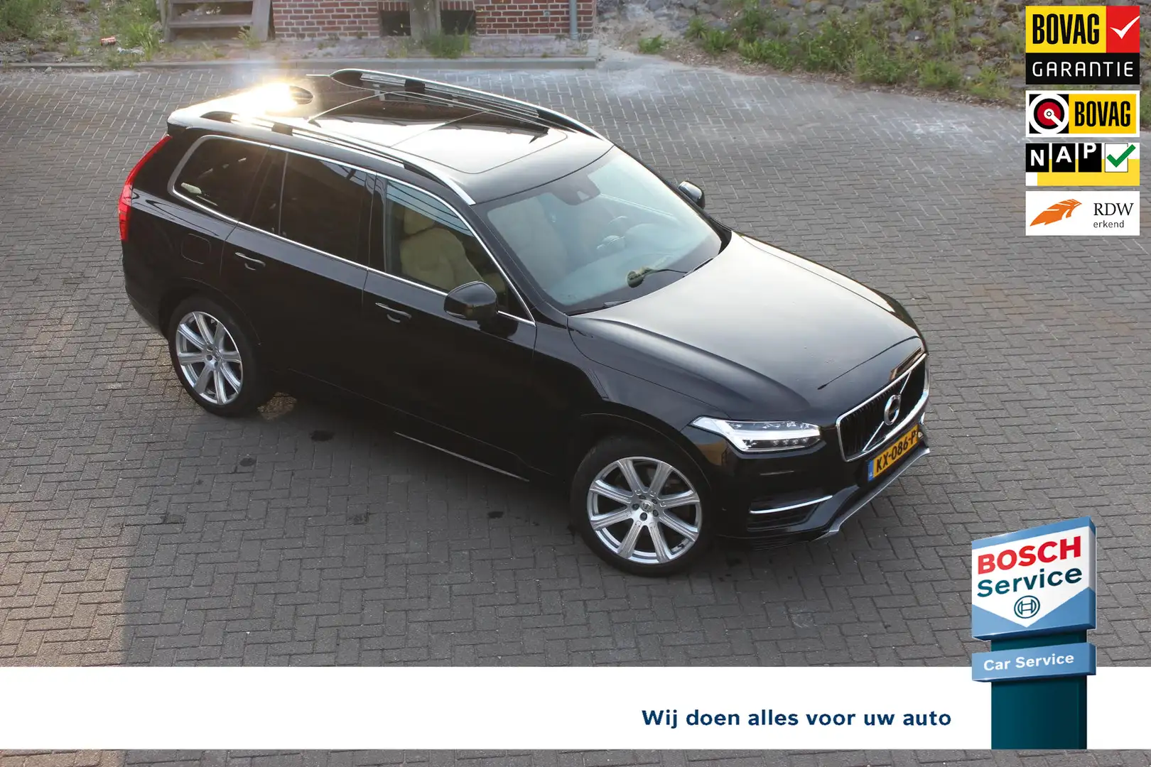 Volvo XC90 2.0 T8 Twin Engine AWD Momentum Hybrid, trekhaak, Nero - 1