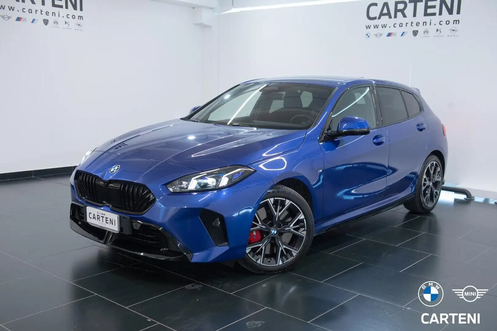 BMW 118 d MSport Pro auto Bleu - 1