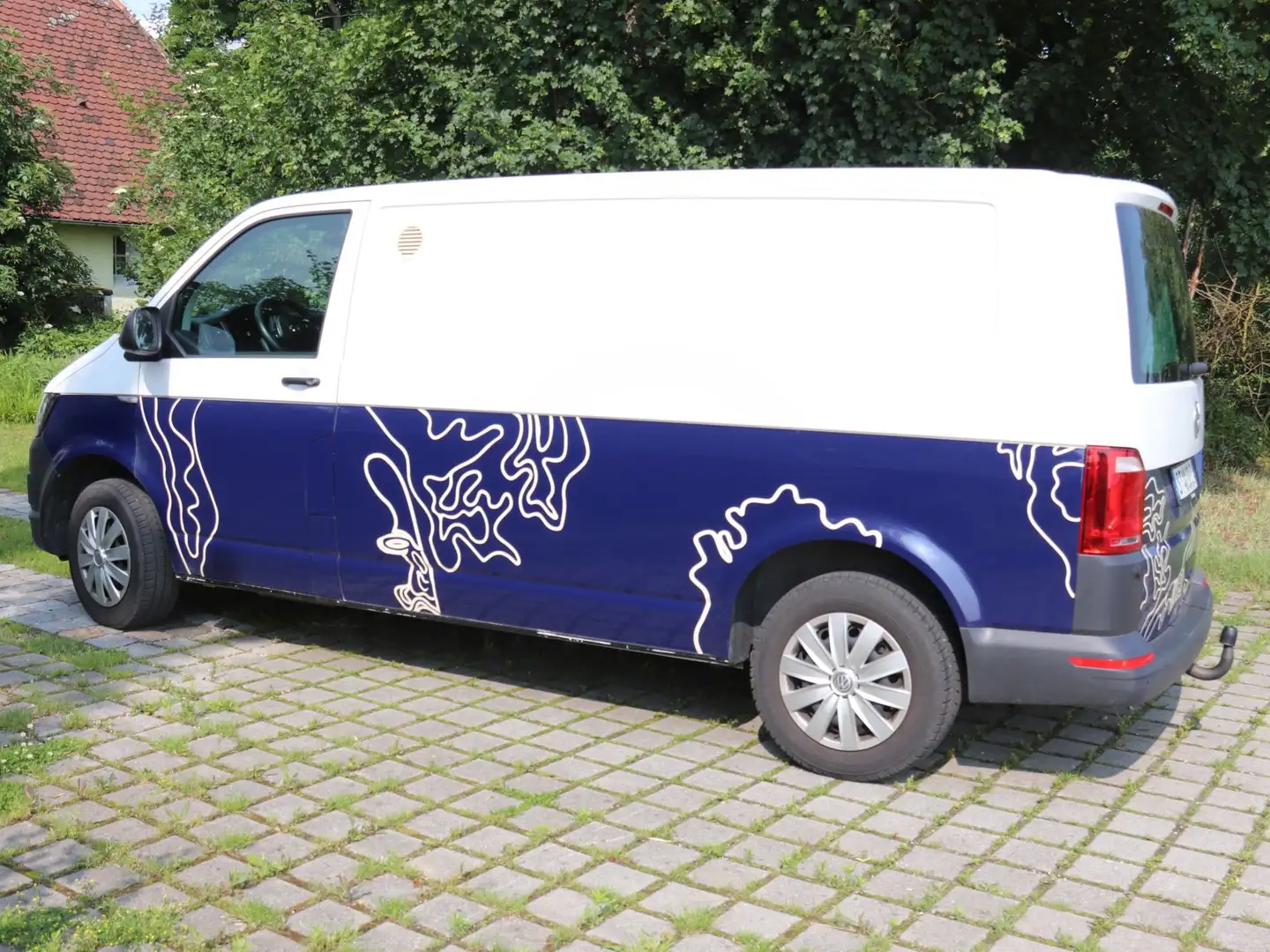 Volkswagen T6 Transporter Transporter T6 Lang Weiß - 2