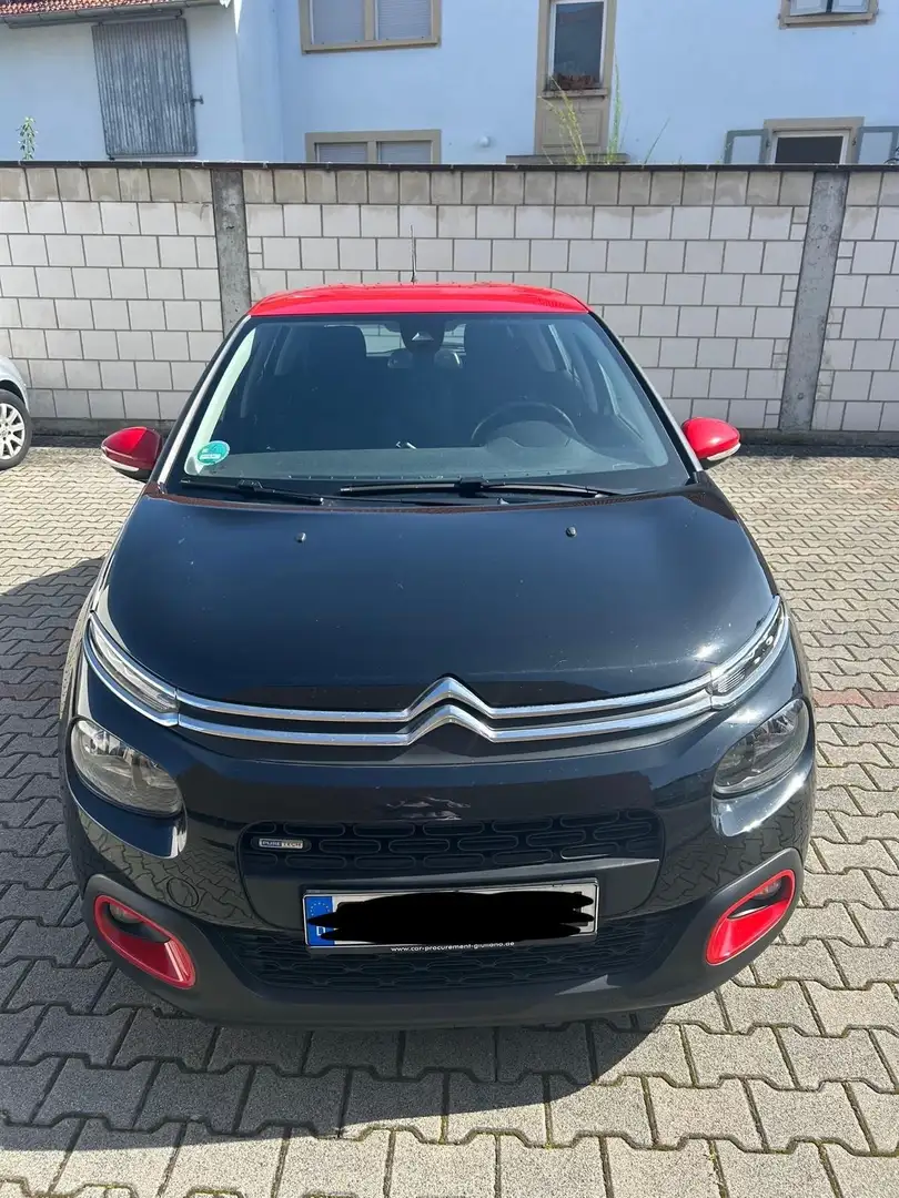 Citroen C3 C3 Pure Tech 110 S Schwarz - 1