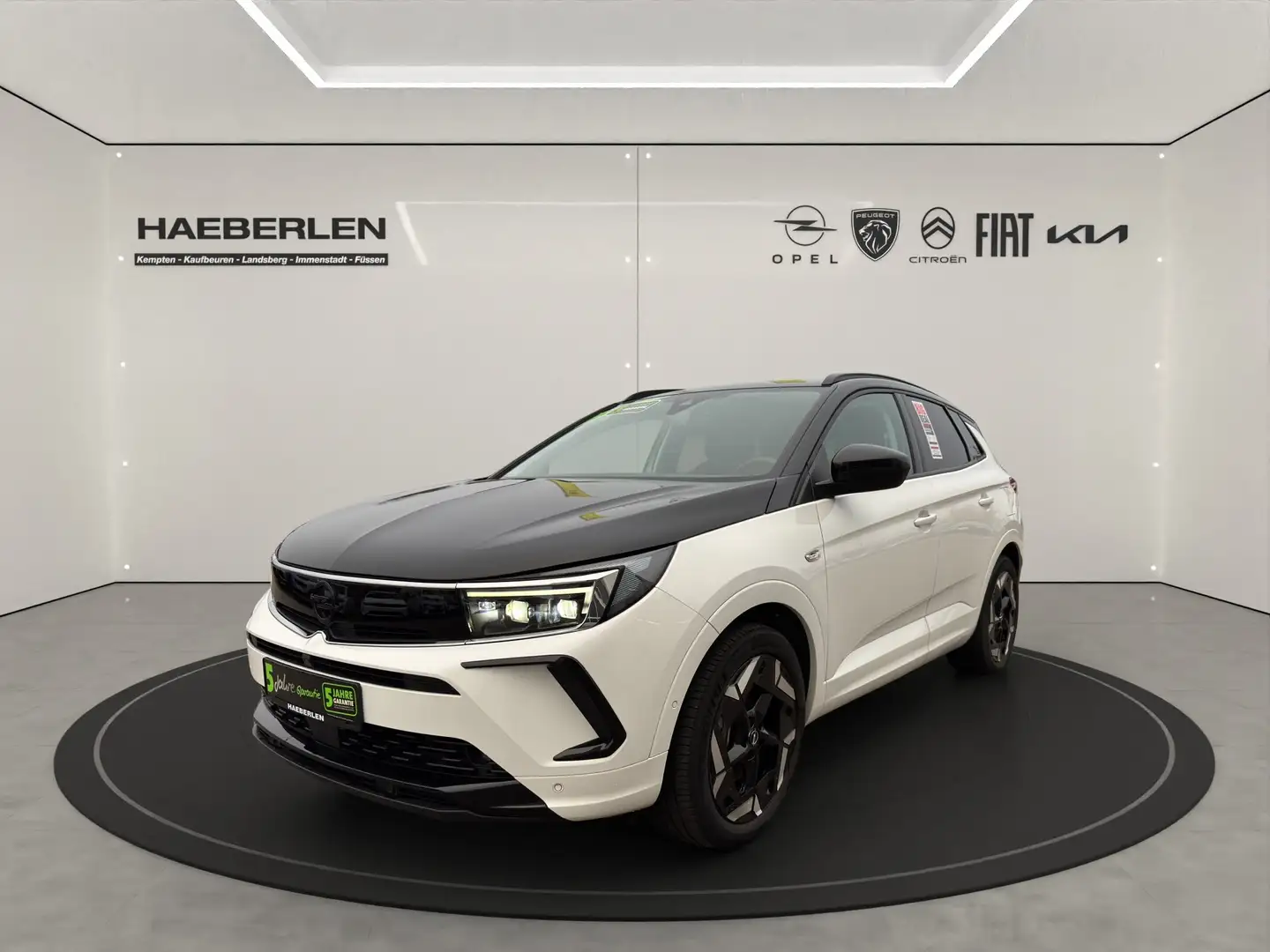 Opel Grandland 1.6 Turbo GSe 4 ACC+LED+Navi+SHZ+360 Blanc - 2