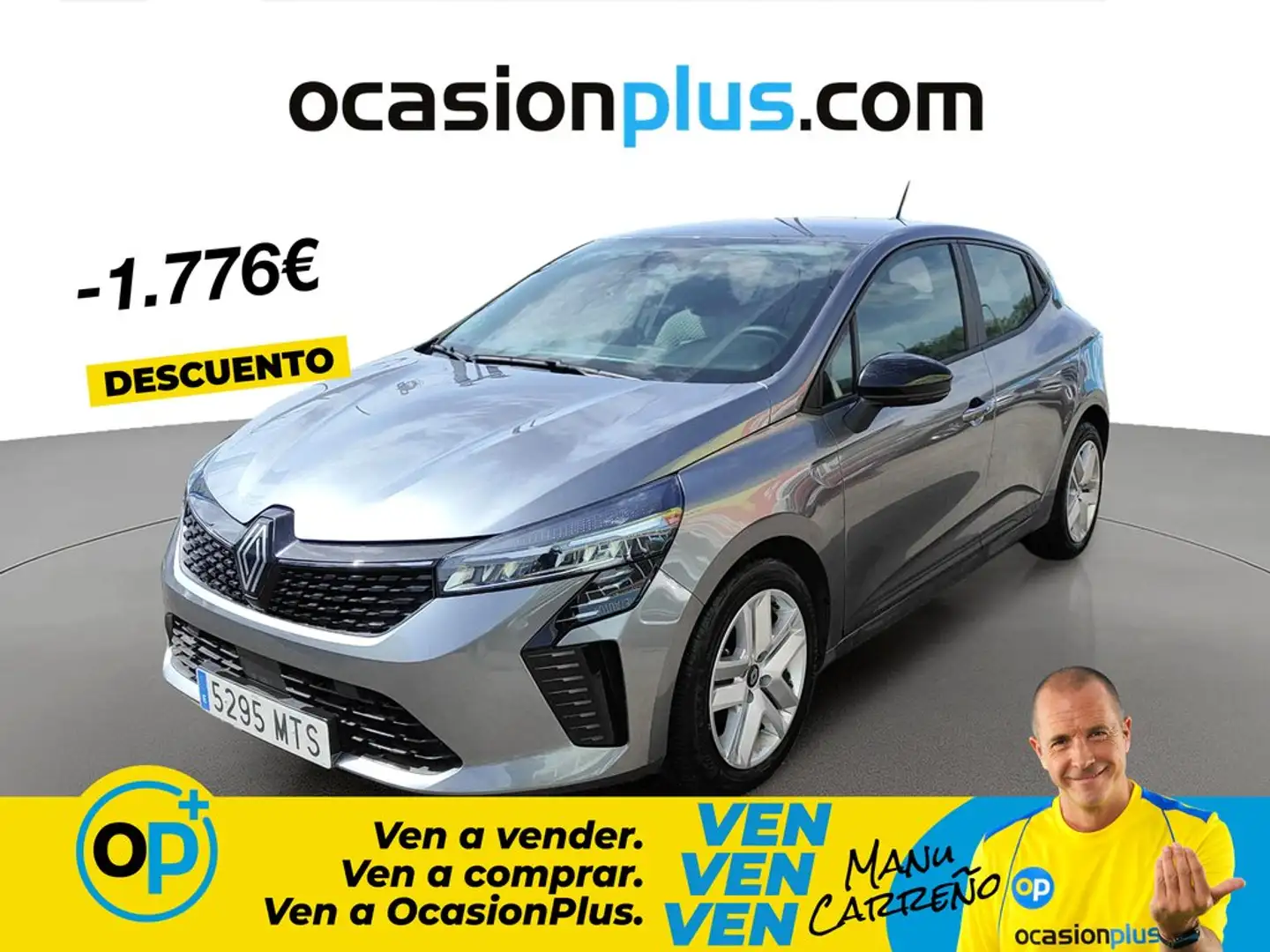 Renault Clio TCe Evolution 67kW Gris - 1