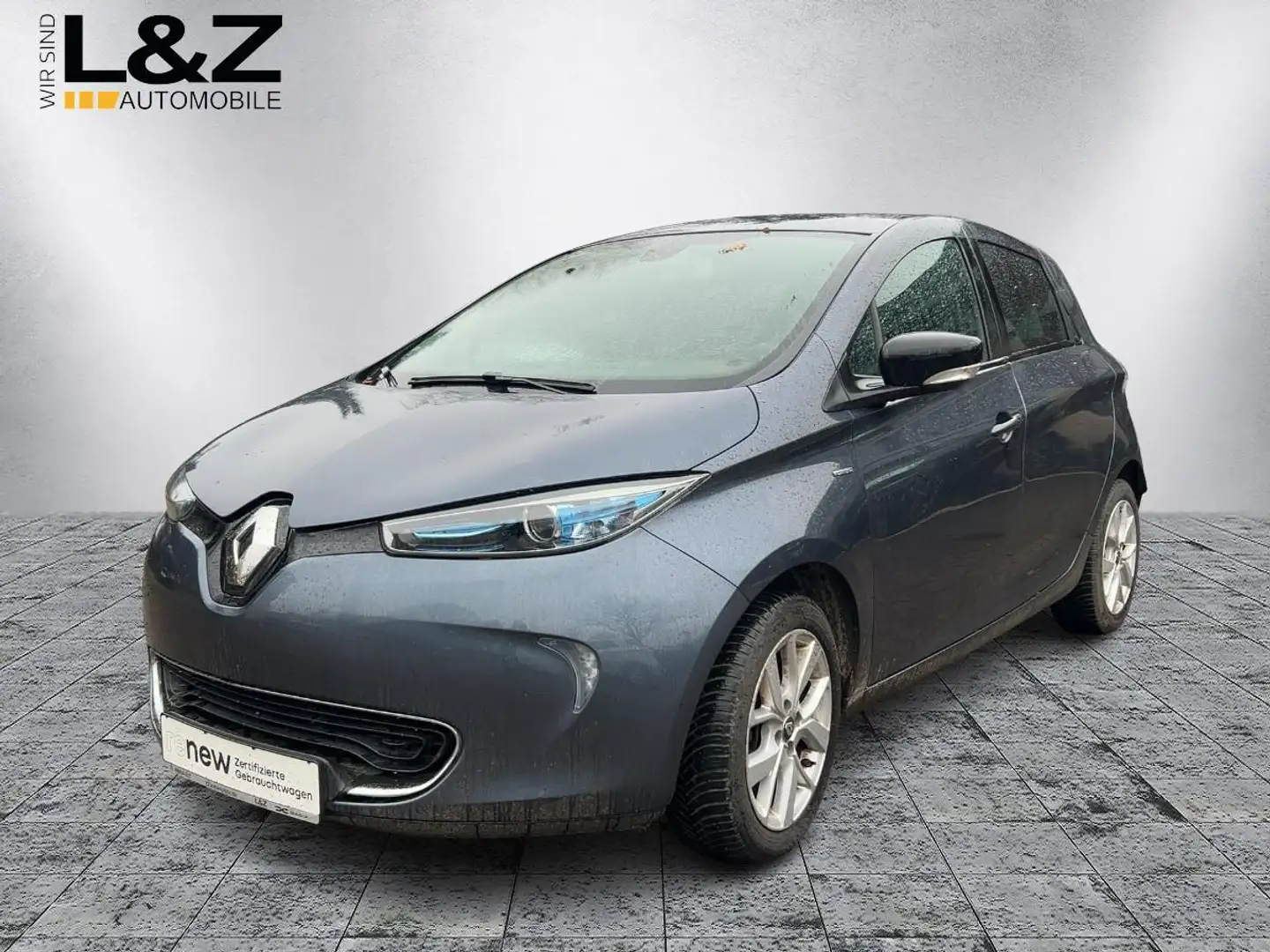 Renault ZOE R110 ZE40 Limited *Navi,PDC,SHZ* Gris - 1