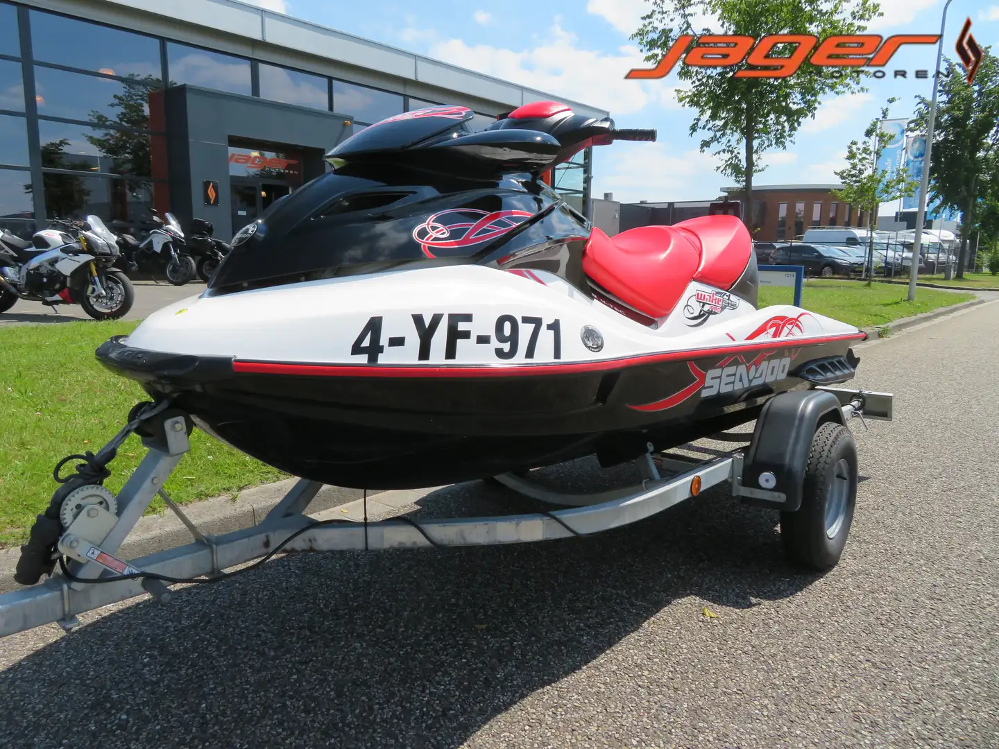 інші SEA DOO  WAKE PRO 215 TRAILER TOPSTAAT! Червоний - 1