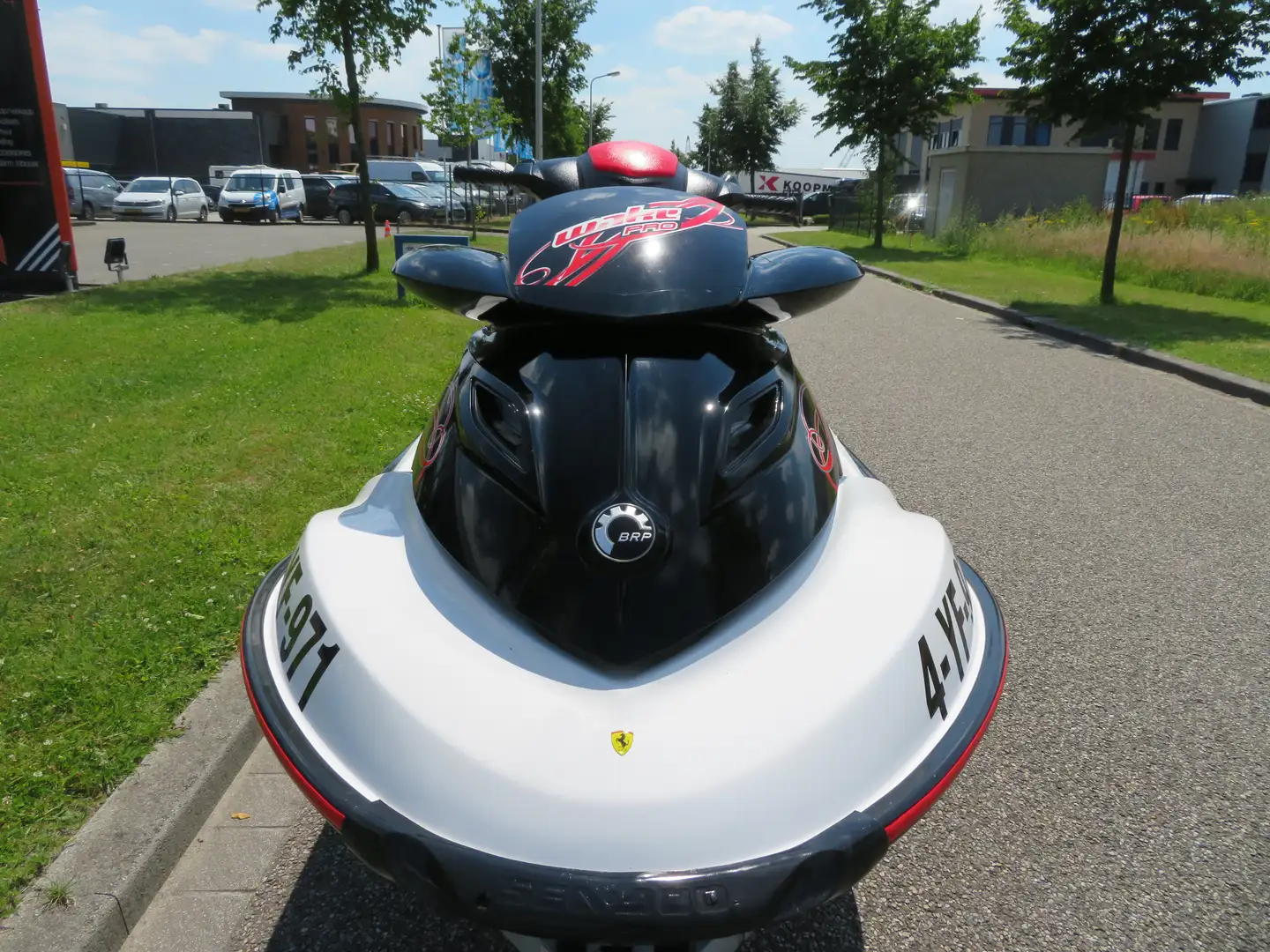 інші SEA DOO  WAKE PRO 215 TRAILER TOPSTAAT! Червоний - 2