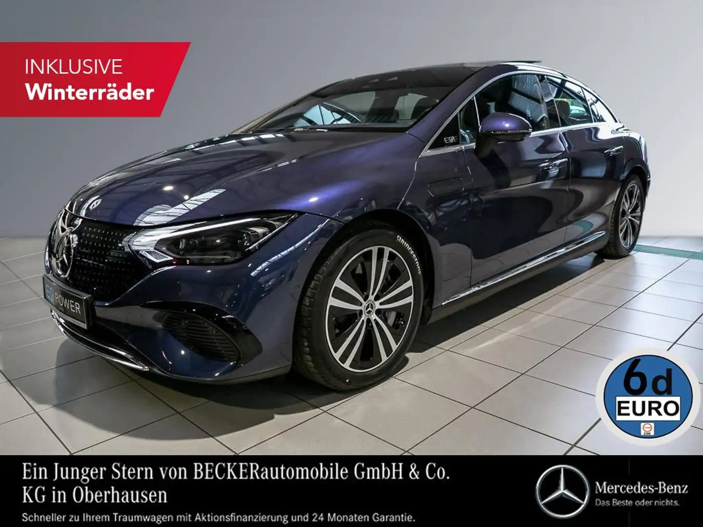 Mercedes-Benz EQE 300 PANORAMA AIRMATIC HUD DIGTIAL LIGHT HA-L Blau - 1
