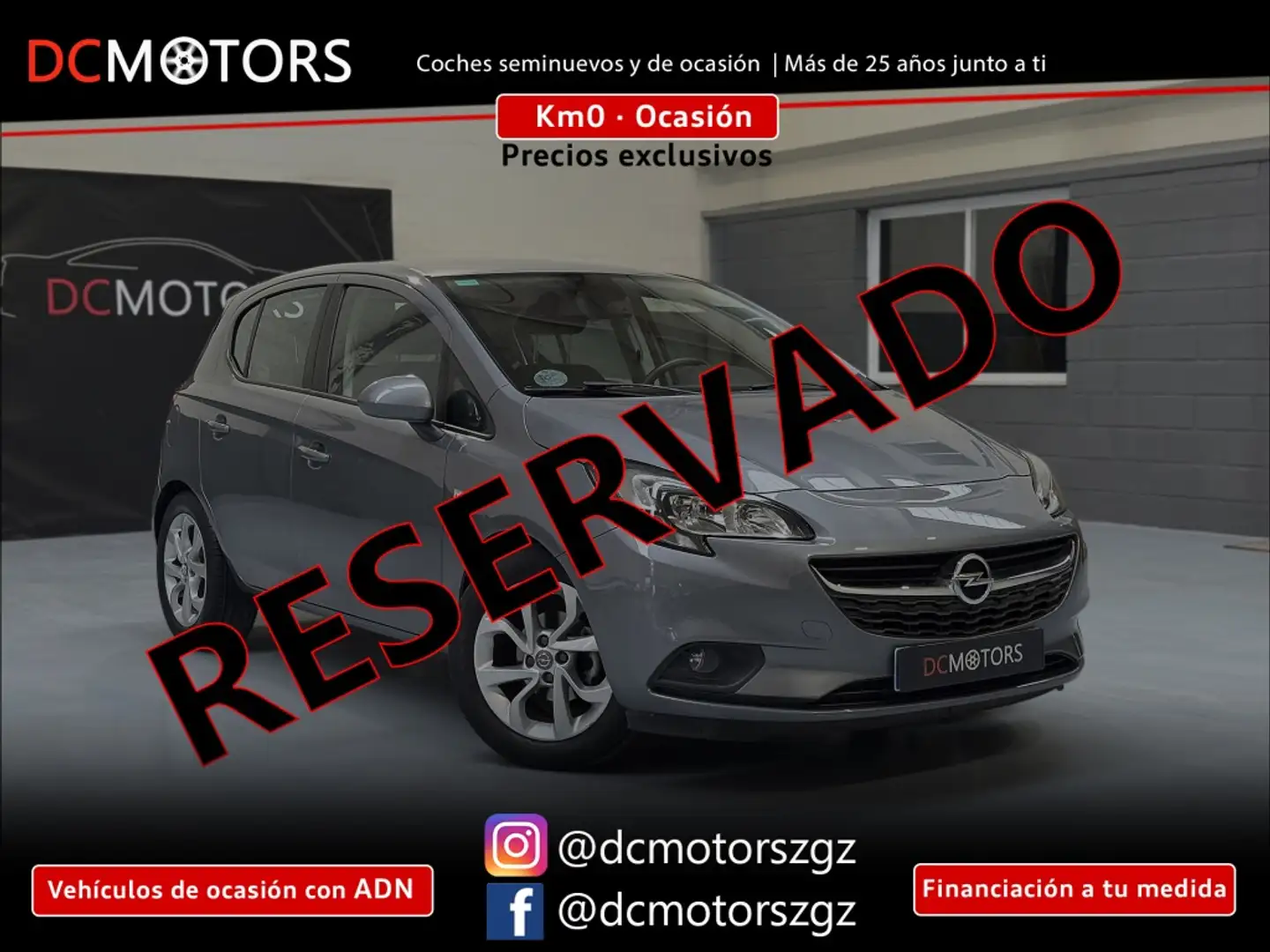 Opel Corsa 1.4 Selective 90 Gris - 1