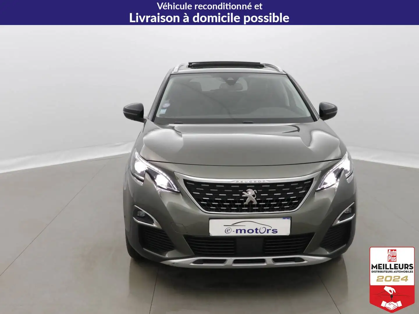 Peugeot 5008 PureTech 130 Allure +Toit +Cuir Gris - 2