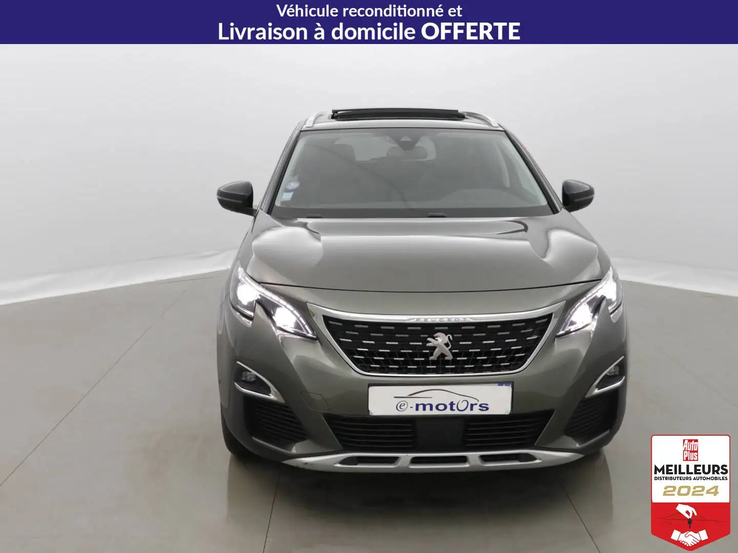 Peugeot 5008 PureTech 130 Allure +Toit +Cuir Gris - 2