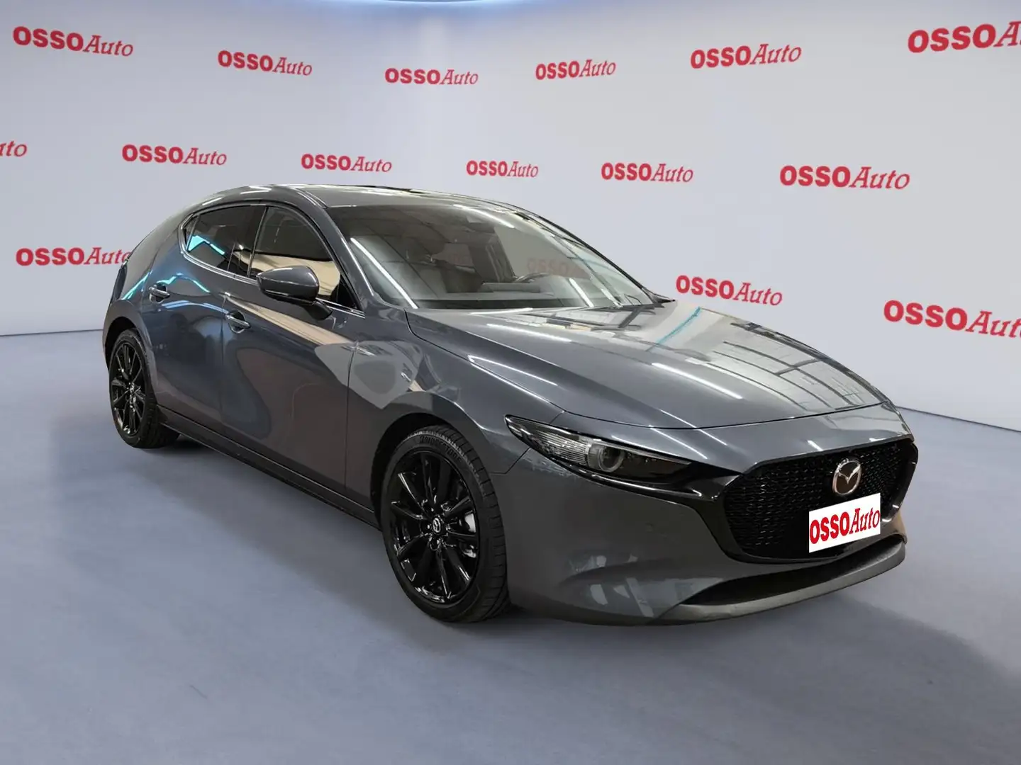 Mazda 3 2.0 SKYACTIV-X HYBRID EXCLUSIVE AUTOMATICA Grau - 2
