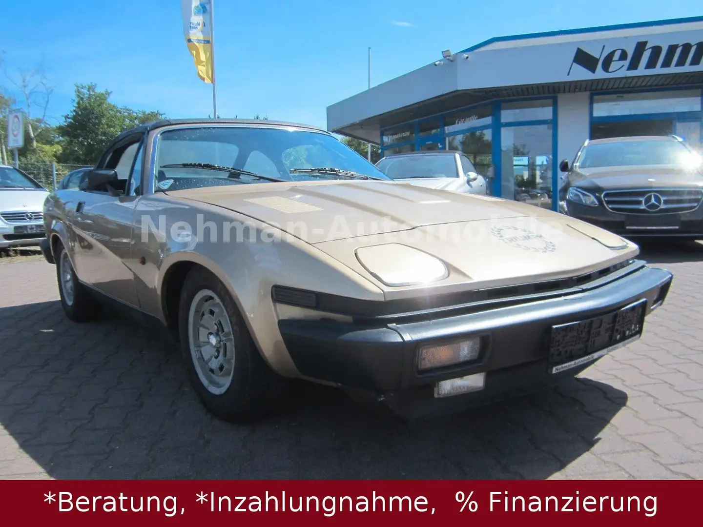 Triumph TR7 1982  H-Kennzeichen Cabrio Gold - 2