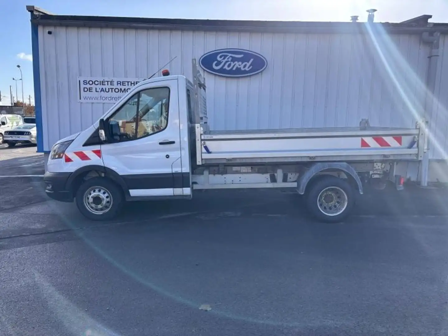 Ford Transit P350 L2 RJ HD 2.0 EcoBlue 170ch S\u0026S Trend Business Blanc - 2