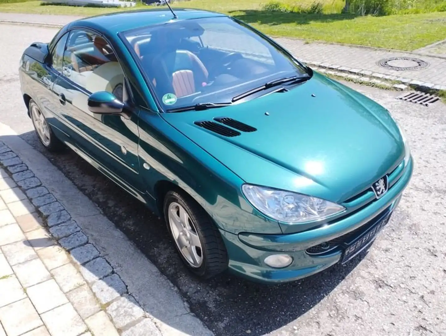 Peugeot 206 CC 135 Roland Garros Zelená - 1