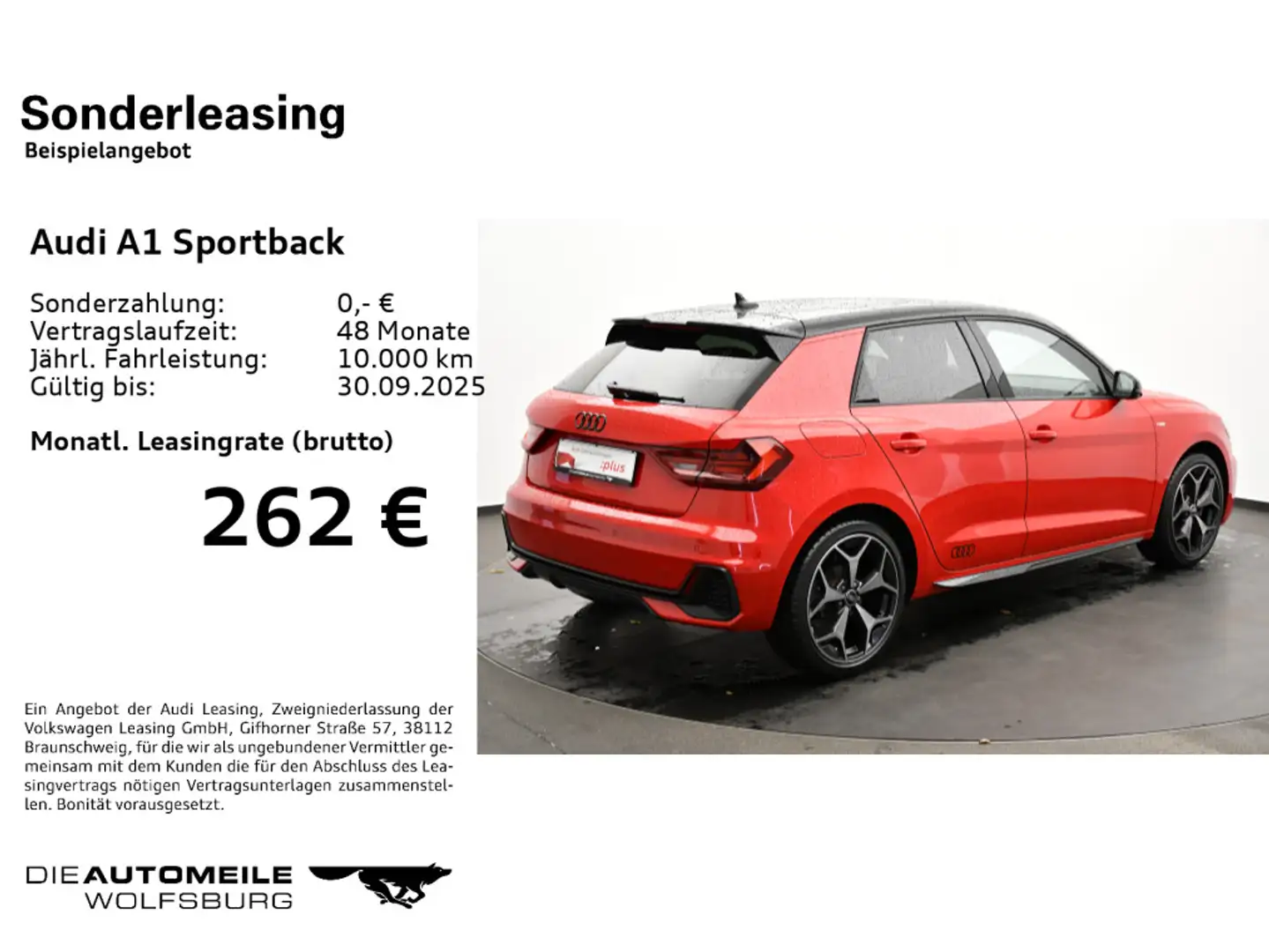 Audi A1 30 TFSI S tronic S line LED/SONOS Rot - 2