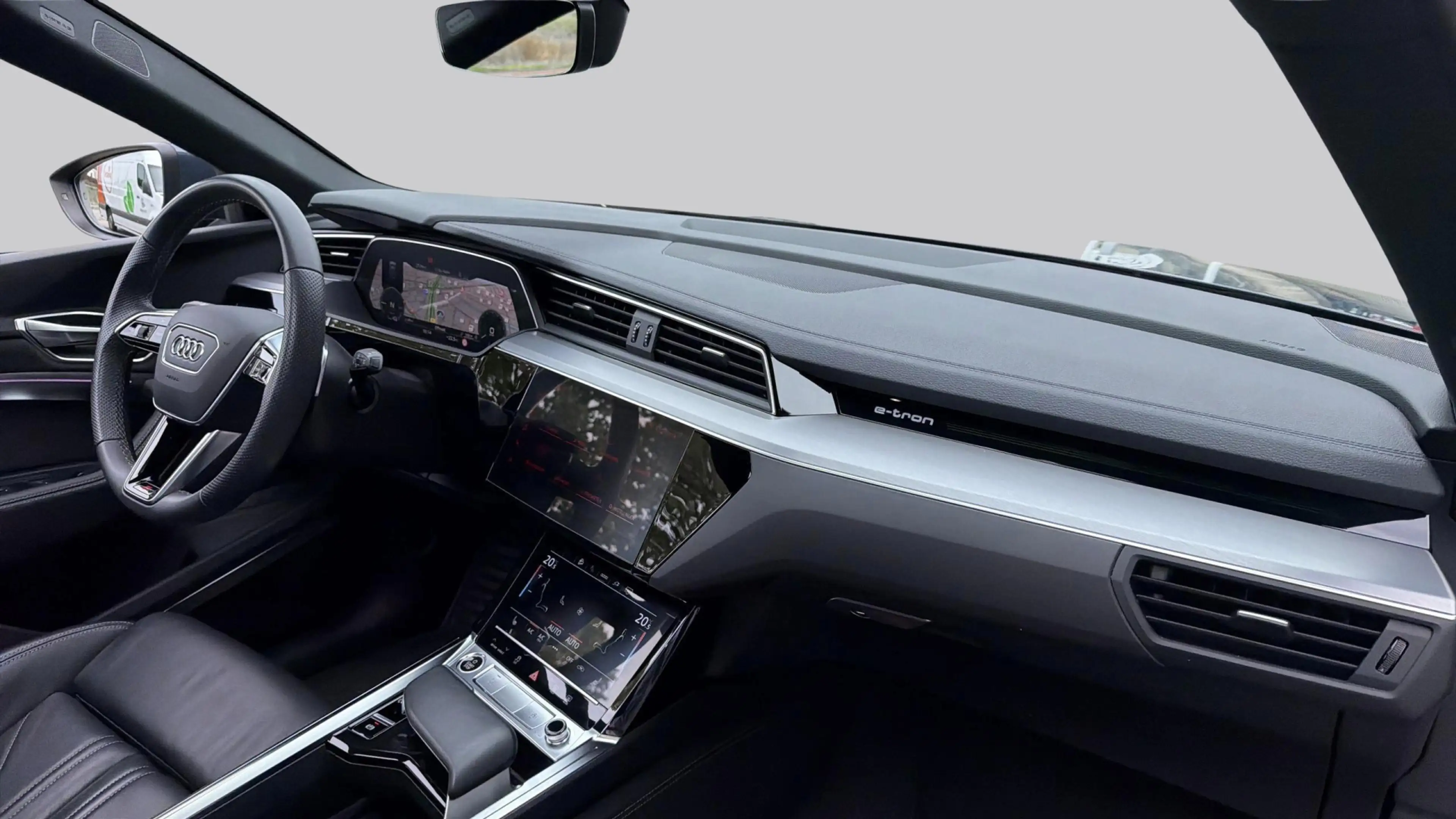 Audi Q8 e-tron 55 quattro S Edition 115 kWh Panoramdak, leer, ach — photo 15