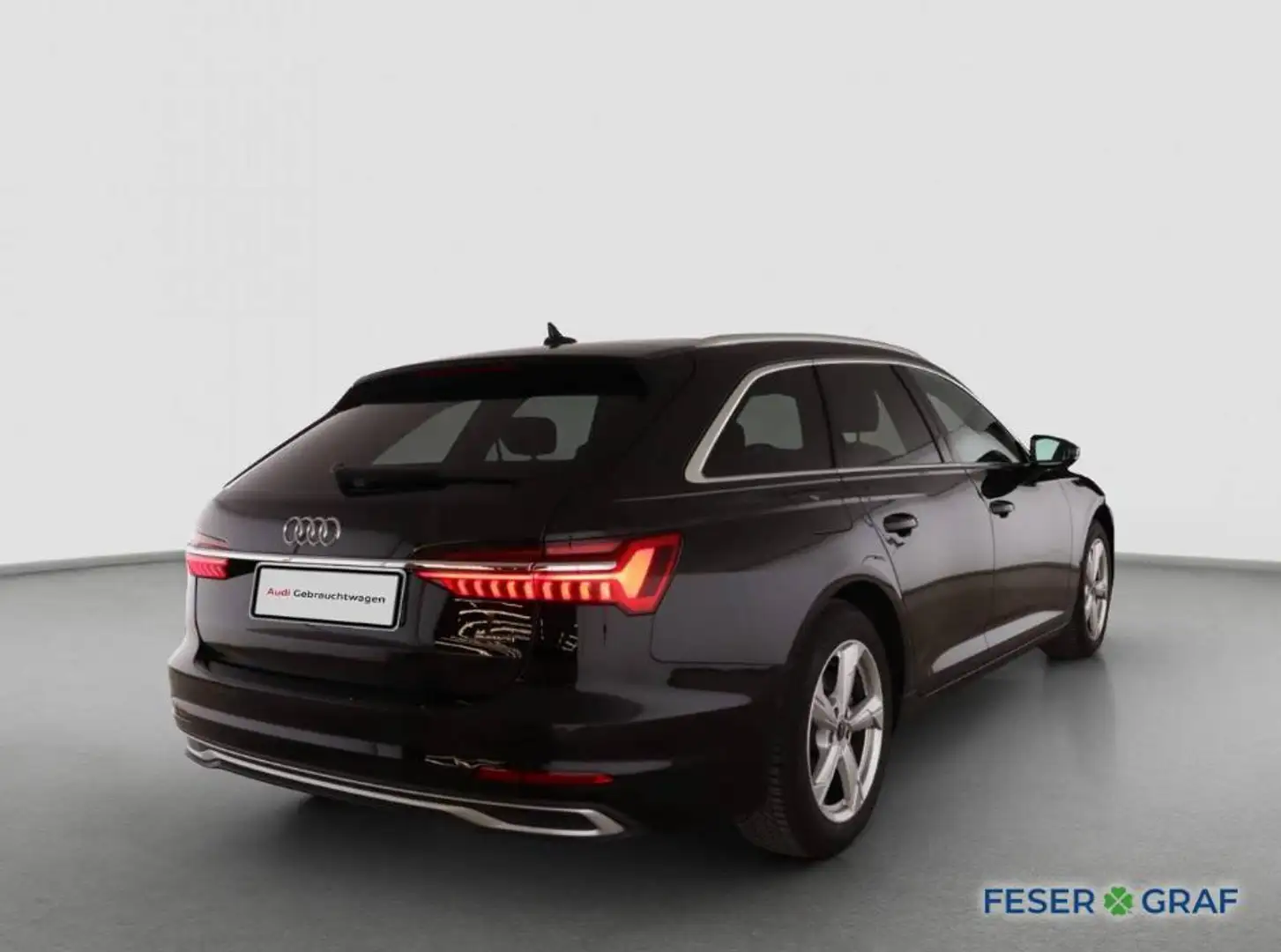 Audi A6 Avant 45 TFSI q. Matrix/Pano/Leder/Memory/AHK/18 Z Schwarz - 2