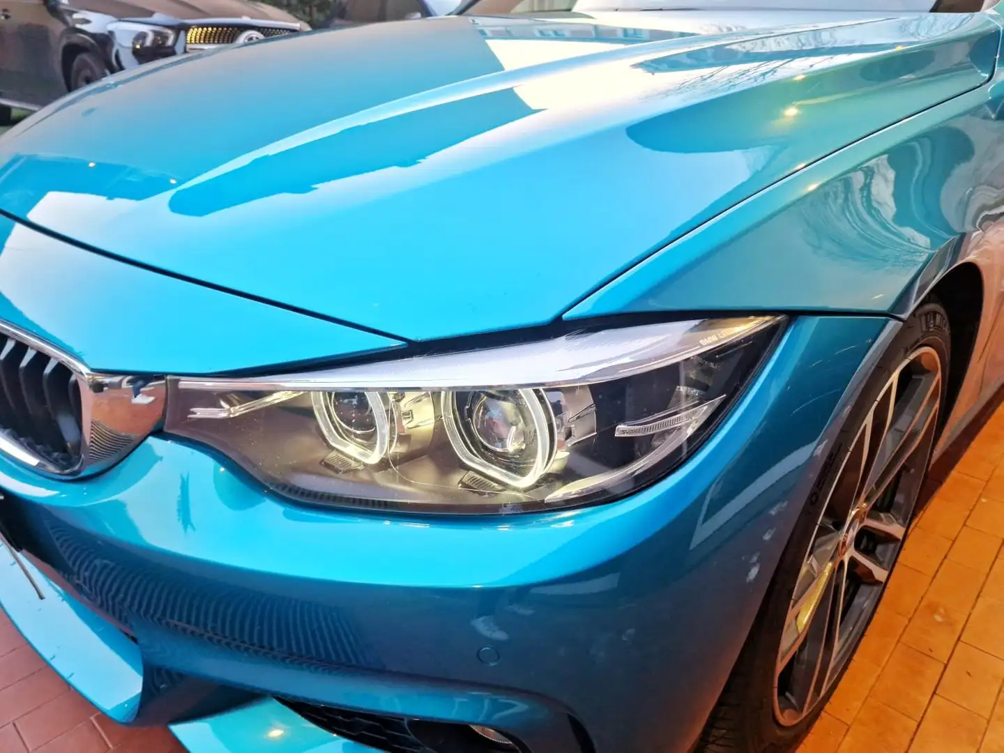 BMW 420 420i Coupe Msport Blu/Azzurro - 2