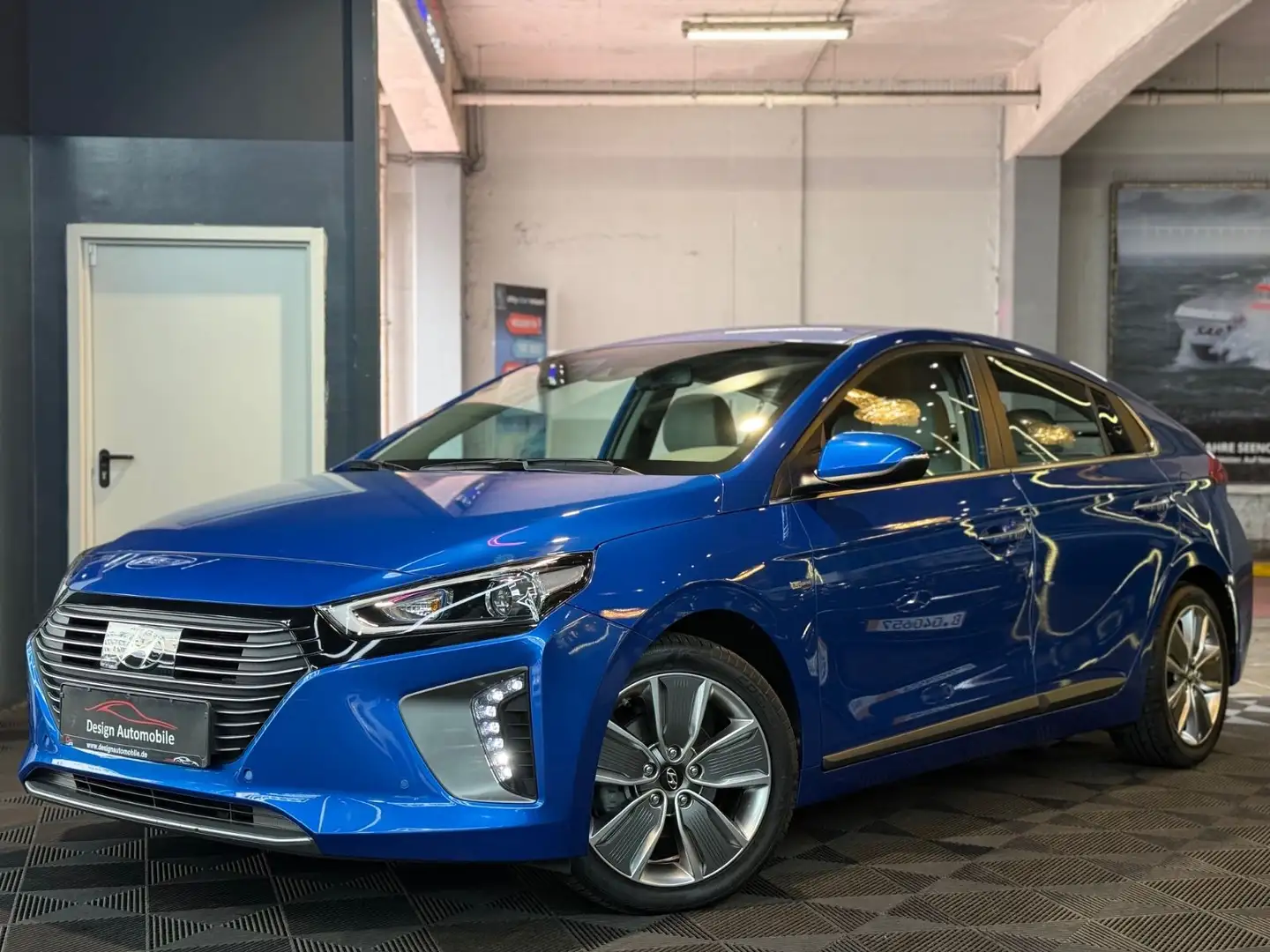 Hyundai IONIQ Ioniq Premium Hybrid*LEDER/KAMERA/LED/SPUR Bleu - 1