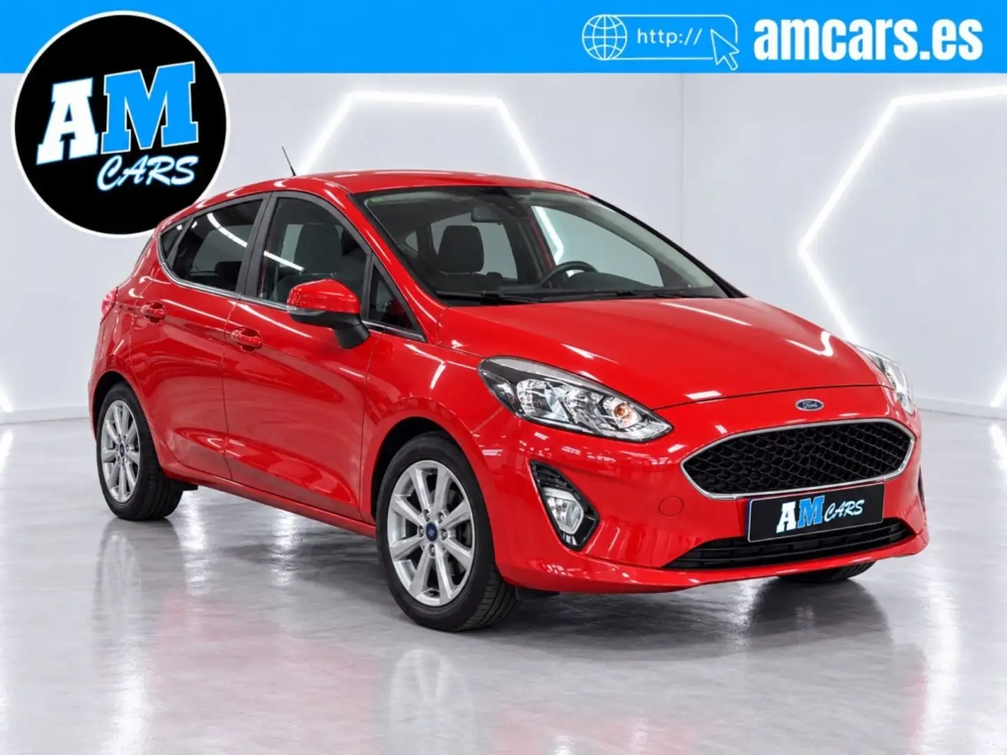 Ford Fiesta 1.0 EcoBoost S/S Titanium 100 Rojo - 2
