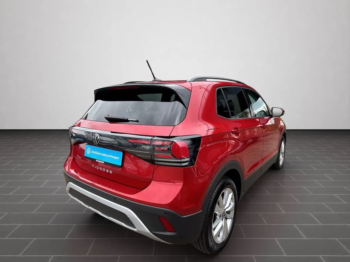 Volkswagen T-Cross Life 1.0 TSI LED KEYLESS REAR VIEW SHZ L Rot - 2
