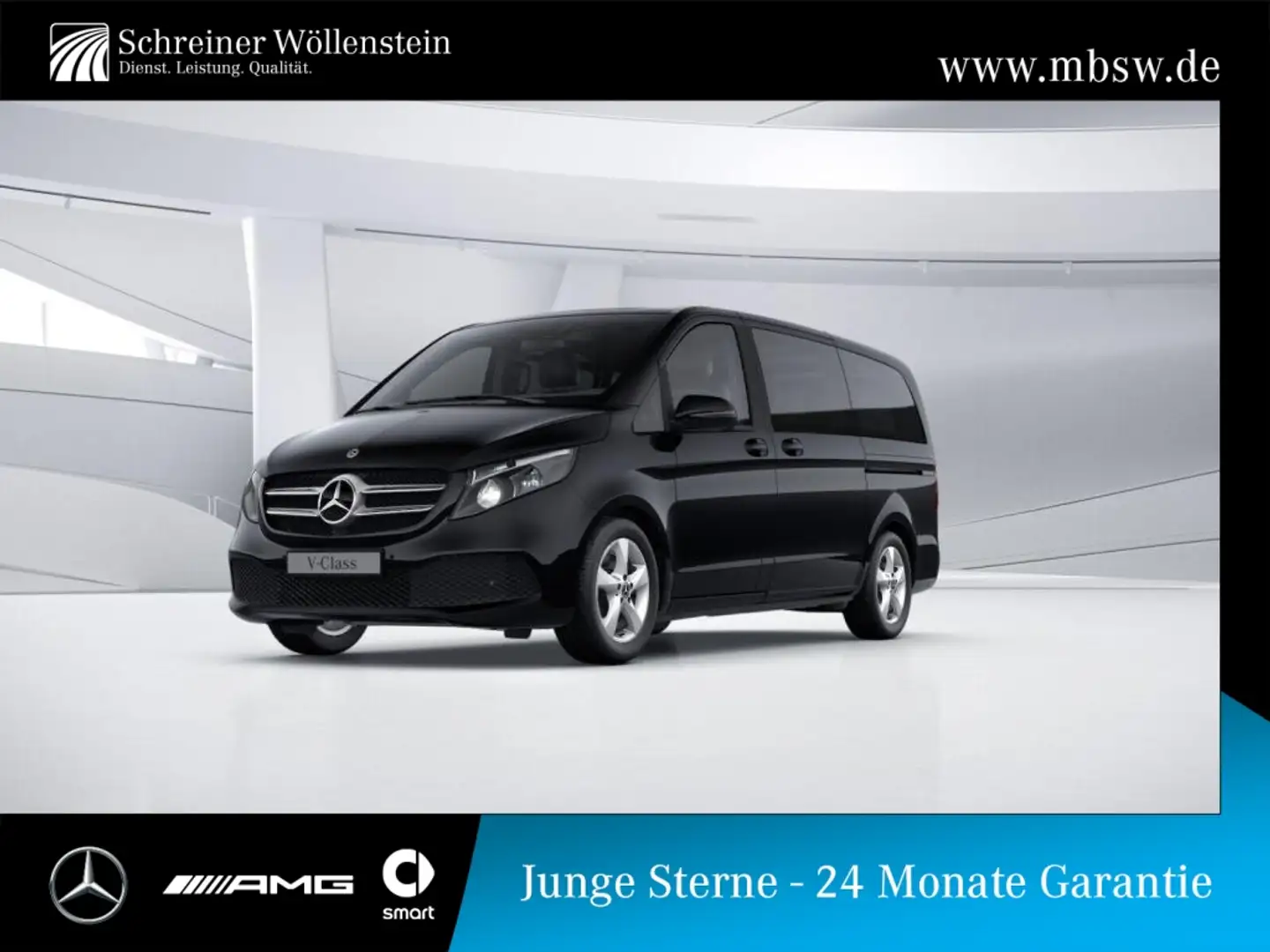 Mercedes-Benz V 220 d Edition L *MBUX*Navi*SHZ*Kamera*PDC* Noir - 1