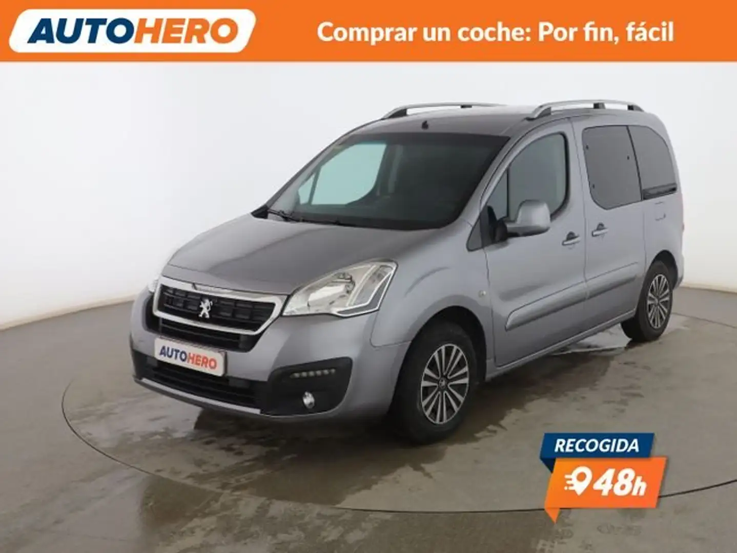 Peugeot Partner Tepee 1.6BlueHDI Active 100 Gris - 1