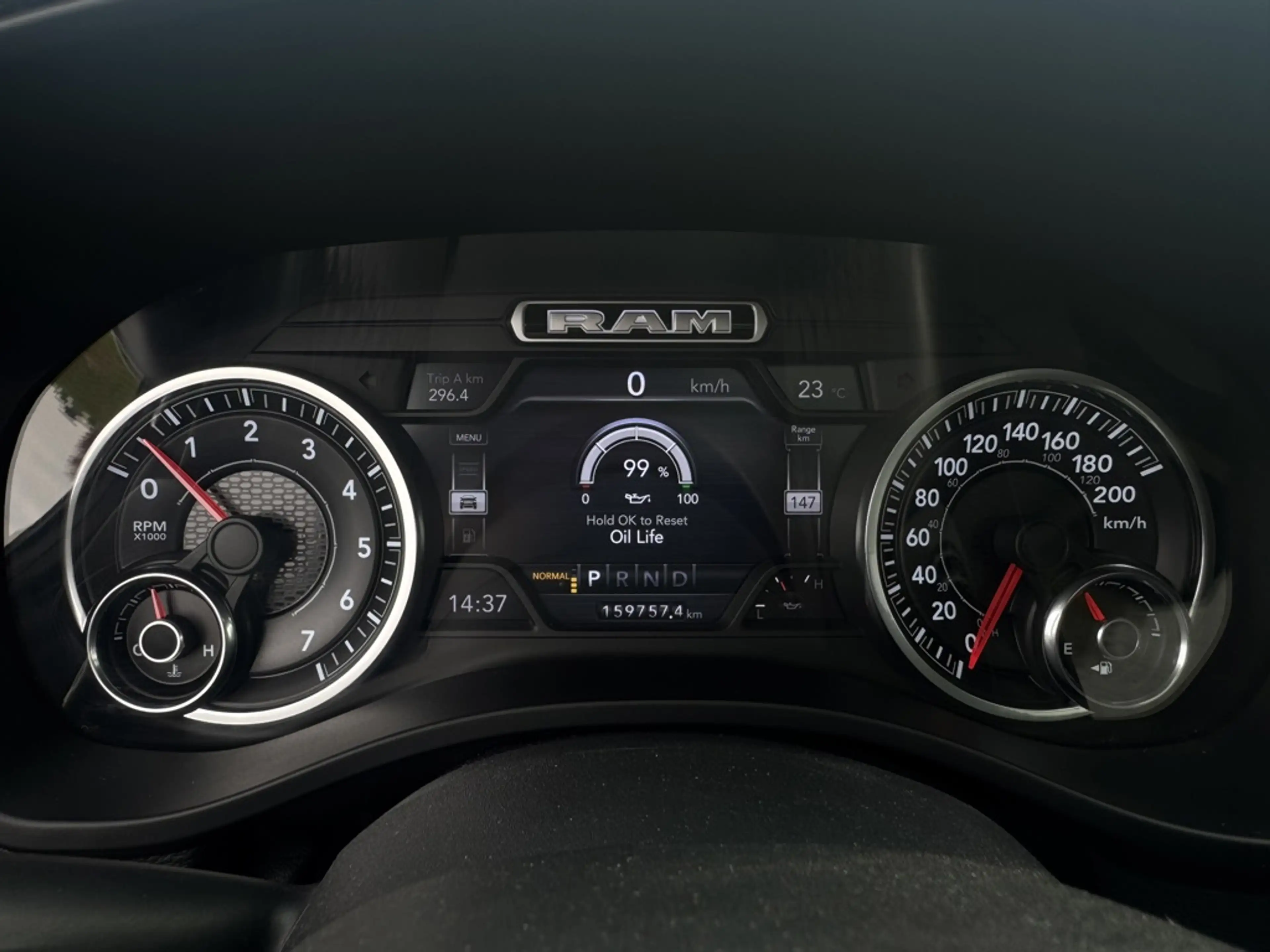 Dodge RAM 1500 LARAMIE NIGHT 5.7L V8, LAGE BIJTELLING, PANO, — photo 13