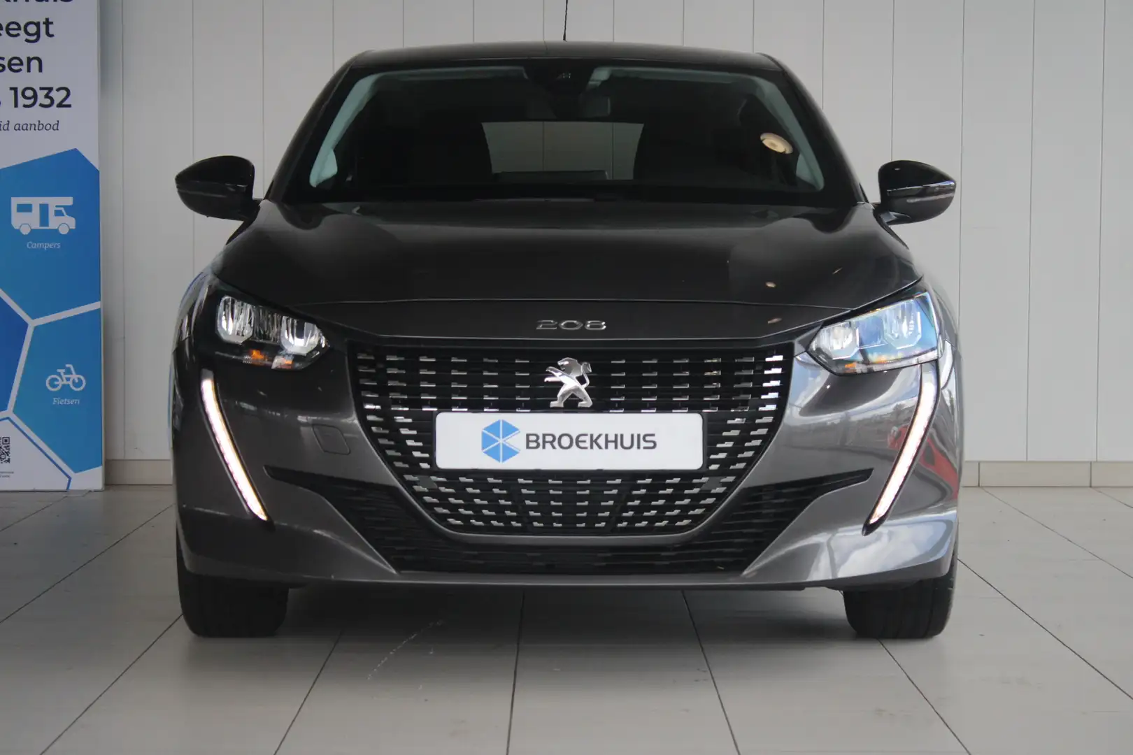 Peugeot 208 1.2 75-PK Active Pack | AIRCO | PDC | CAMERA | LED Grijs - 2
