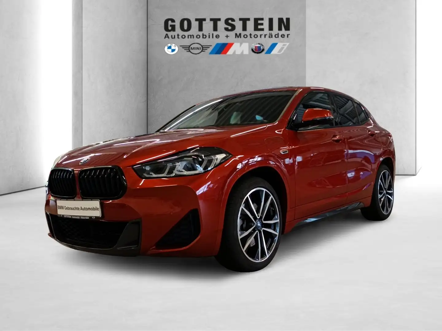 BMW X2 xDrive25e M Sport Aut. Orange - 1