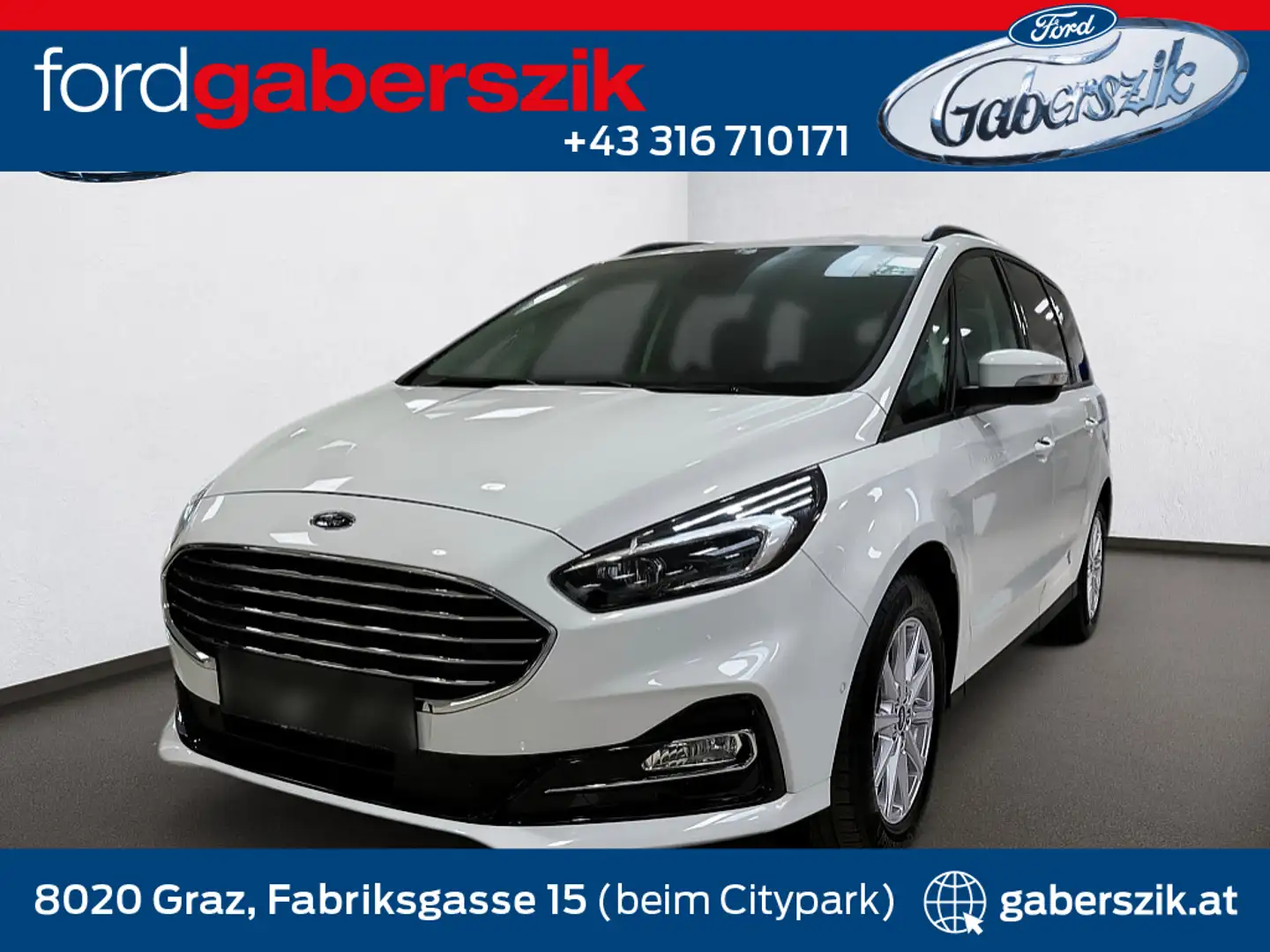 Ford Galaxy 2,5 Duratec Hybrid Edition Aut. Wit - 1