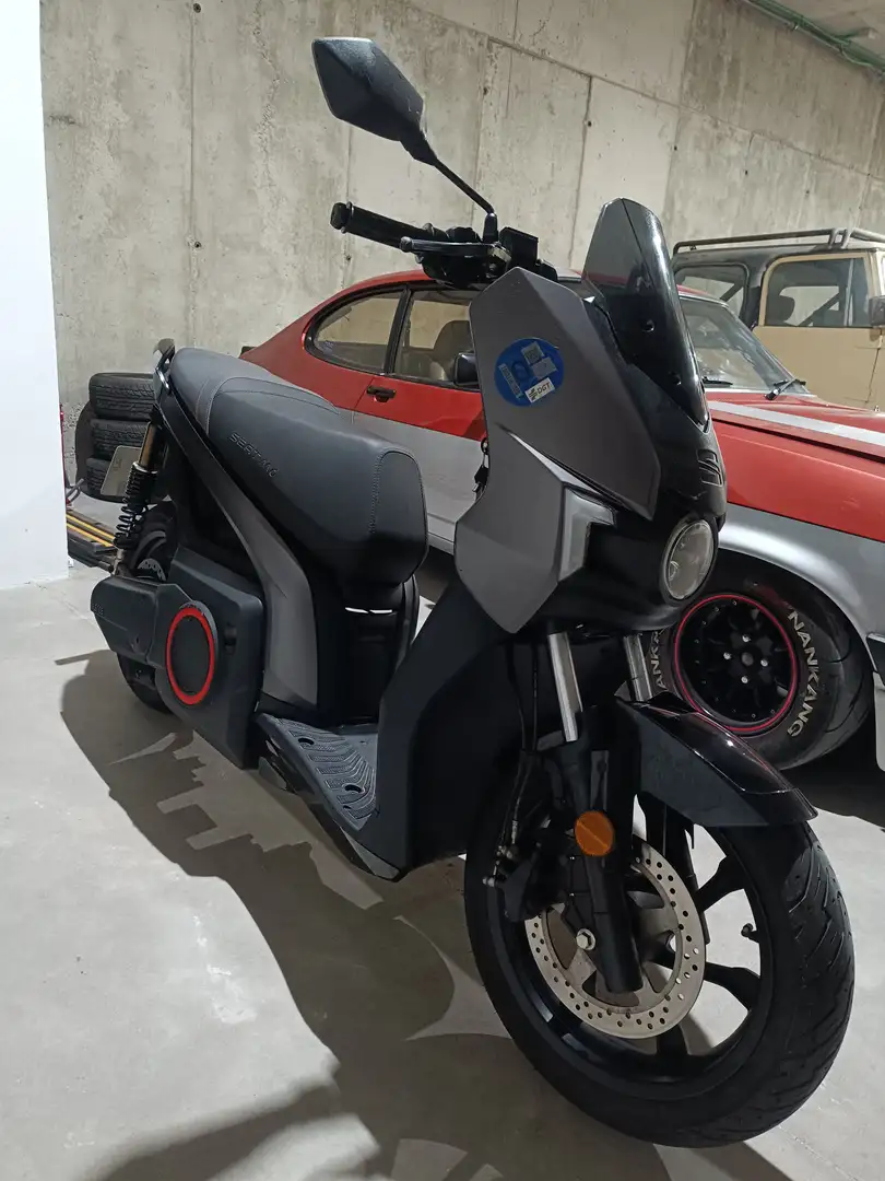 SEAT MO MO electric Negru - 1