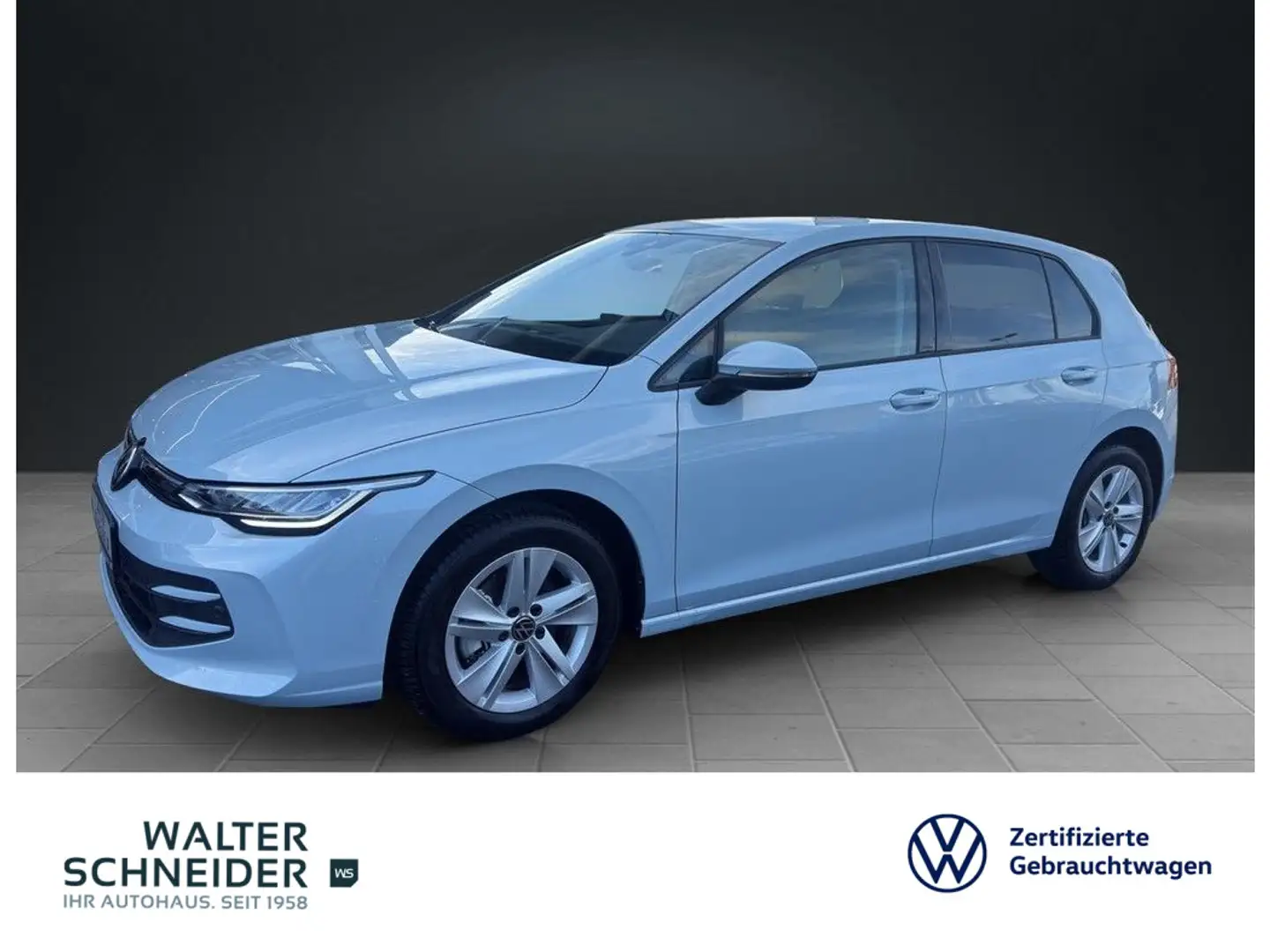 Volkswagen Golf 1,5 l eTSI DSG Life Navi LED ACC SHZ PDC Blau - 1