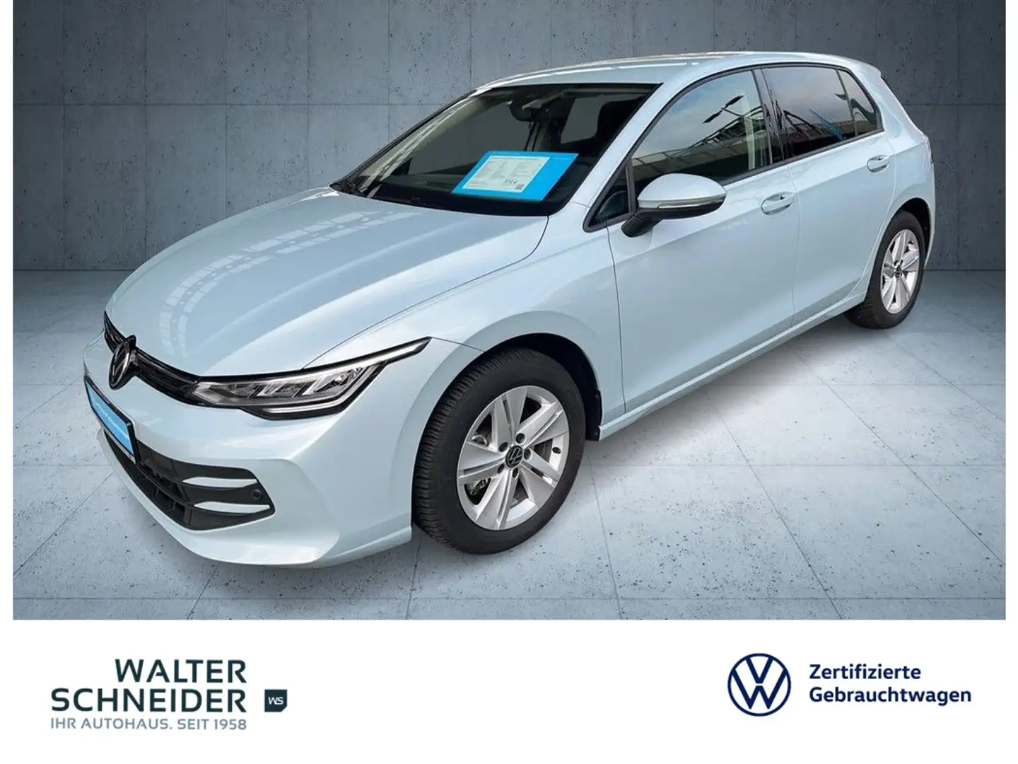 Volkswagen Golf 1.5 eTSI DSG Life Navi LED ACC SHZ PDC Blau - 1