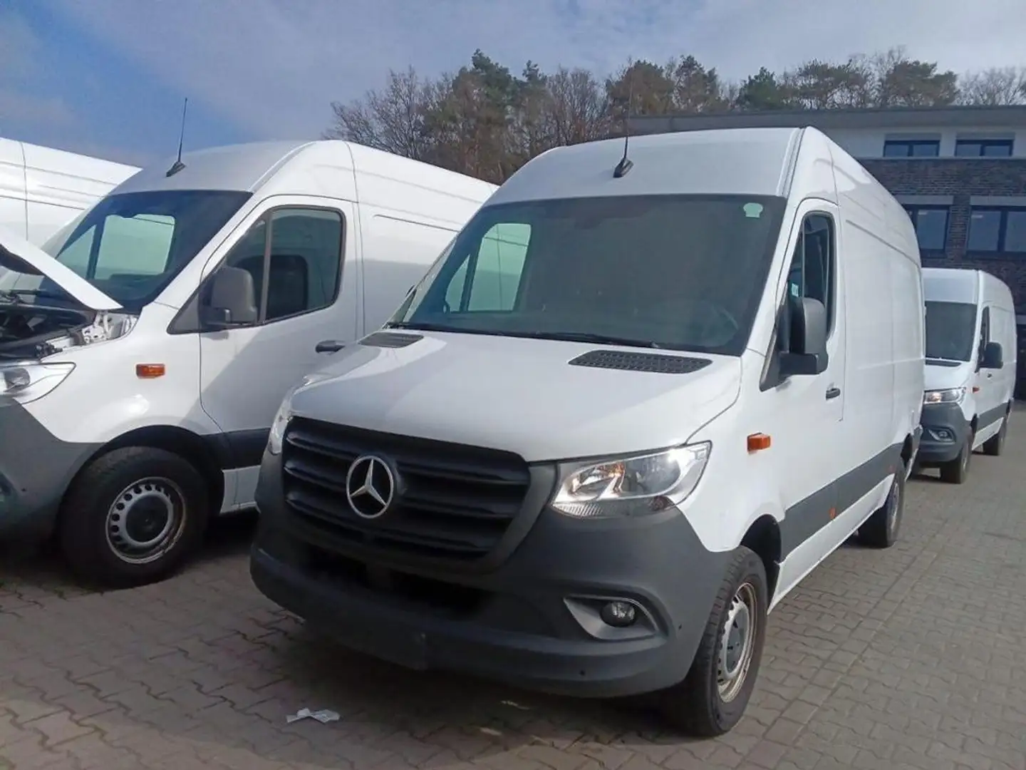 Mercedes-Benz Sprinter 317 CDI Kasten Hochdach Standard MBUX+Kam Blanc - 1