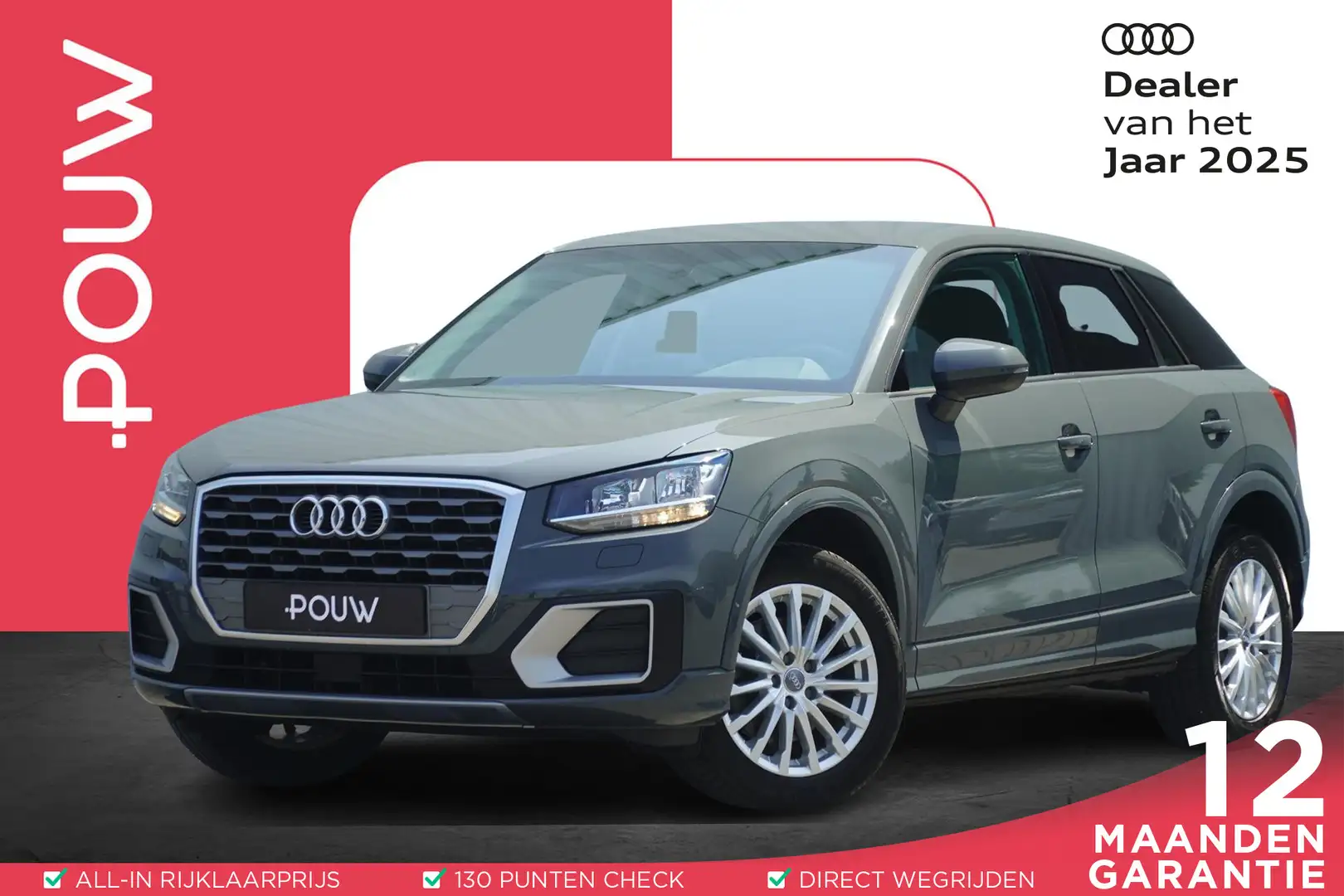 Audi Q2 1.4 TFSI 150pk CoD Sport Pro Line | Parkeersenoren Grijs - 1