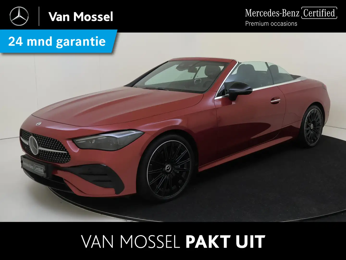 Mercedes-Benz CLE 200 Cabriolet AMG Line Premium /Rijassistentiepakket p Czerwony - 1