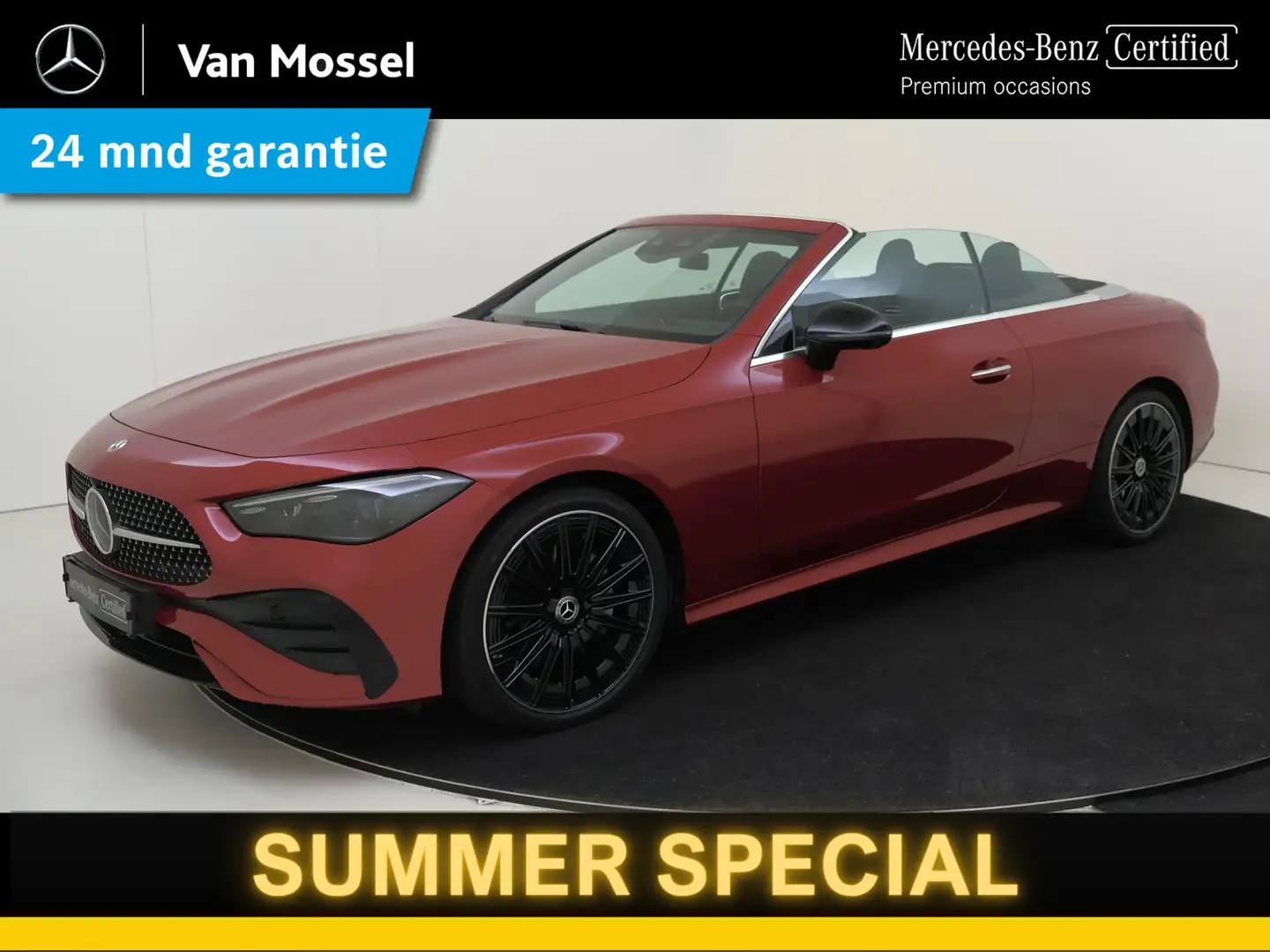 Mercedes-Benz CLE 200 Cabriolet AMG Line Premium /Rijassistentiepakket p Roşu - 1