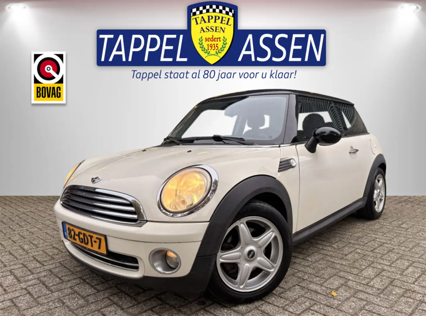 MINI Cooper Mini 1.6 Chili 2 Tone/Half Leer/Nette auto Blanc - 1