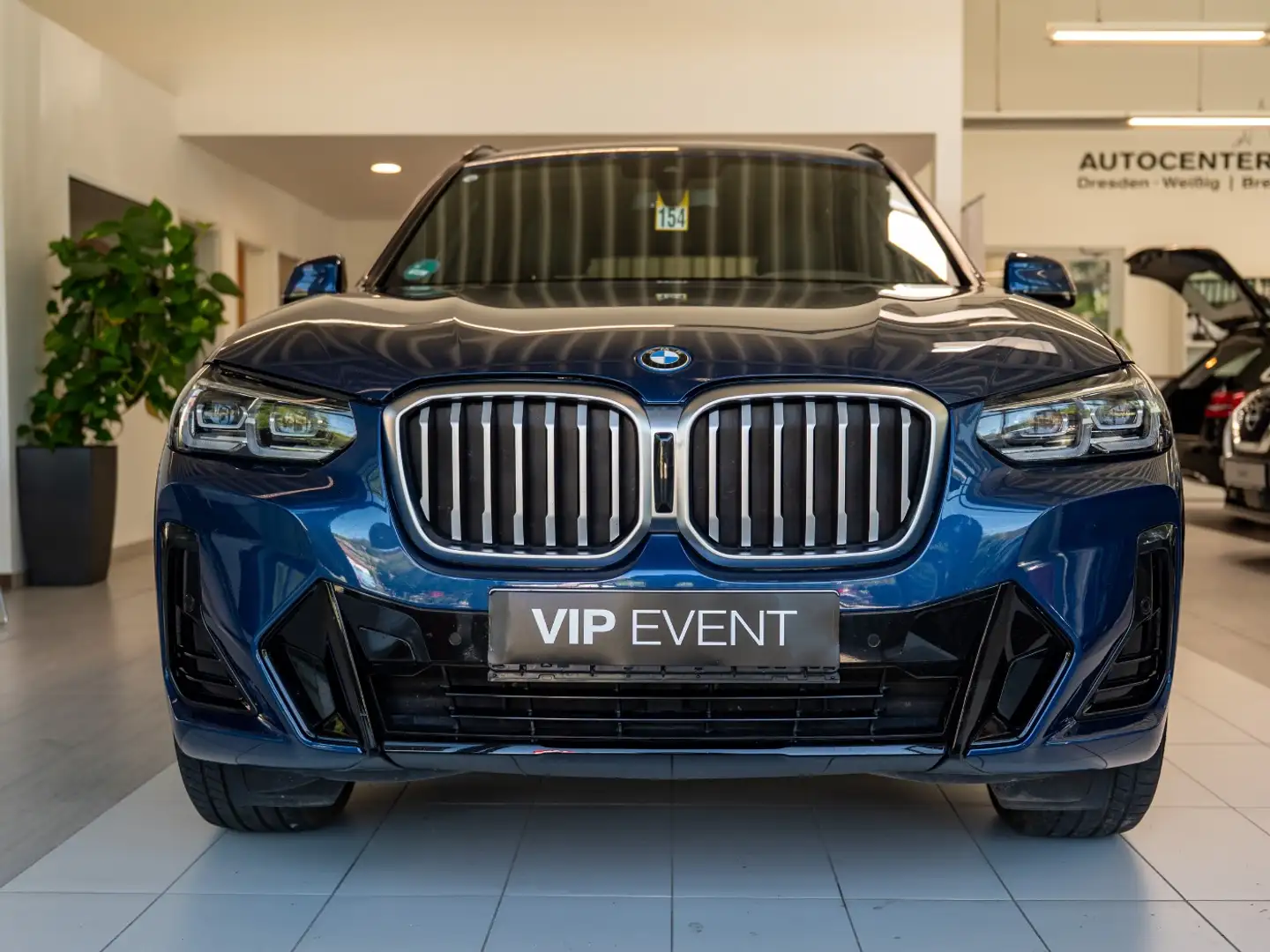 BMW X3 xDrive 30e  M-Sport LED WinterP KAM NAVI 4x4 Bleu - 2