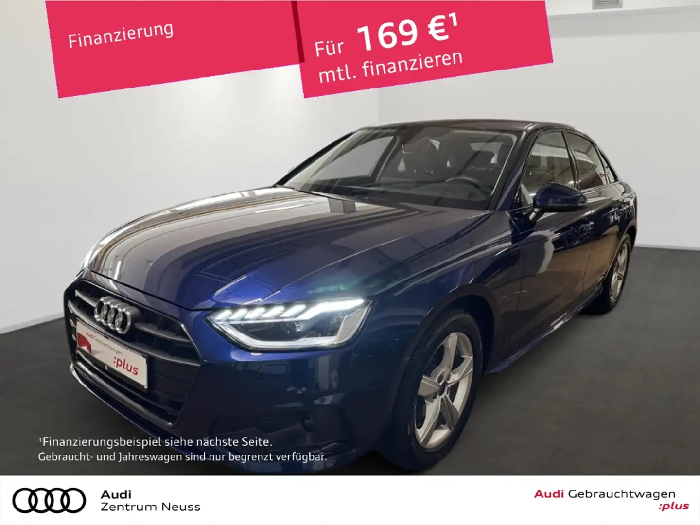 Audi A4 Limo 35 TFSI S tronic Anschlussgarantie 3 Jahre 10 Blau - 1